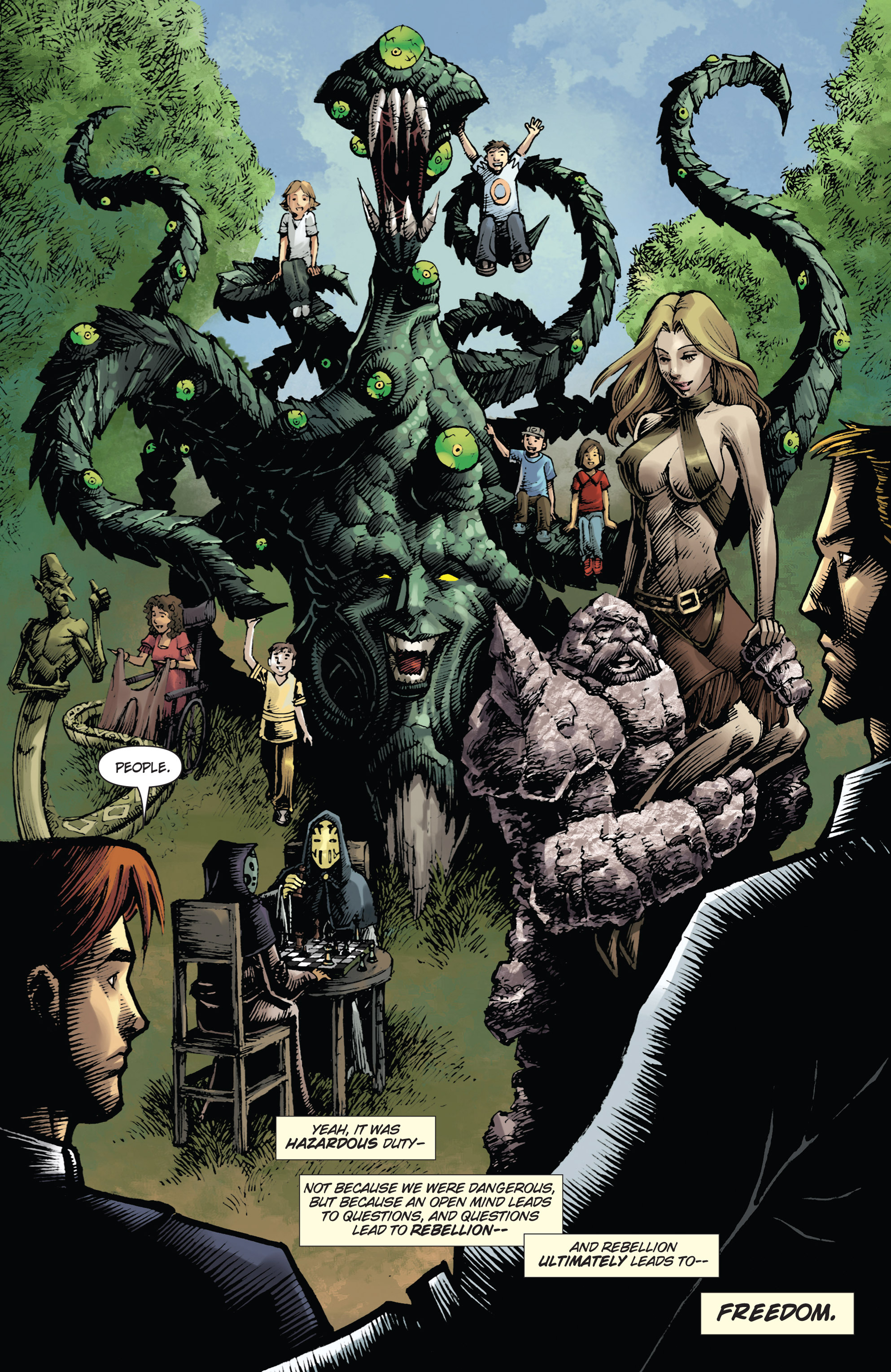 Read online George R.R. Martin's Wild Cards: The Hard Call comic -  Issue # _TPB (Part 2) - 58