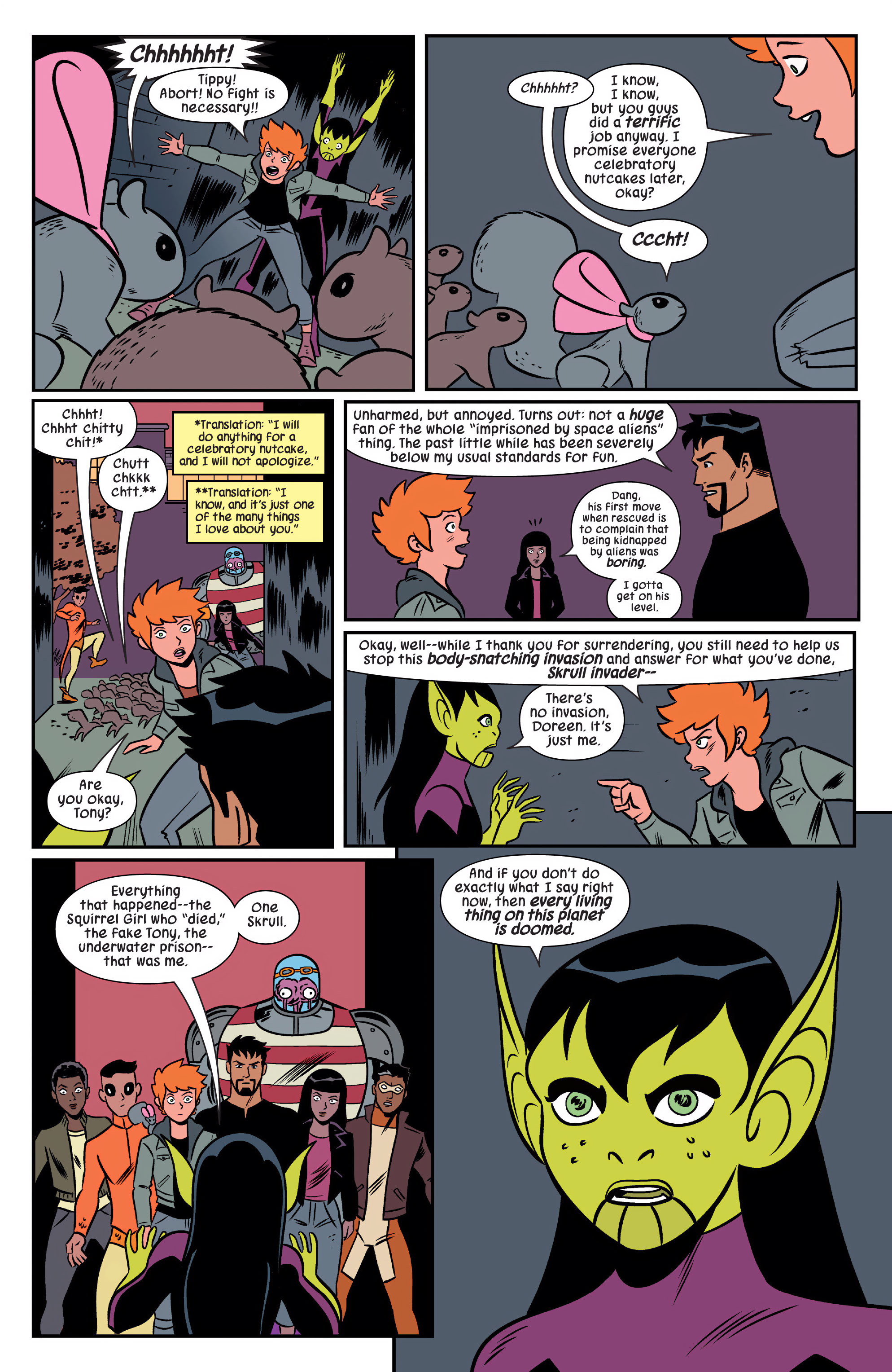 Read online The Unbeatable Squirrel Girl Omnibus comic -  Issue # TPB (Part 13) - 96