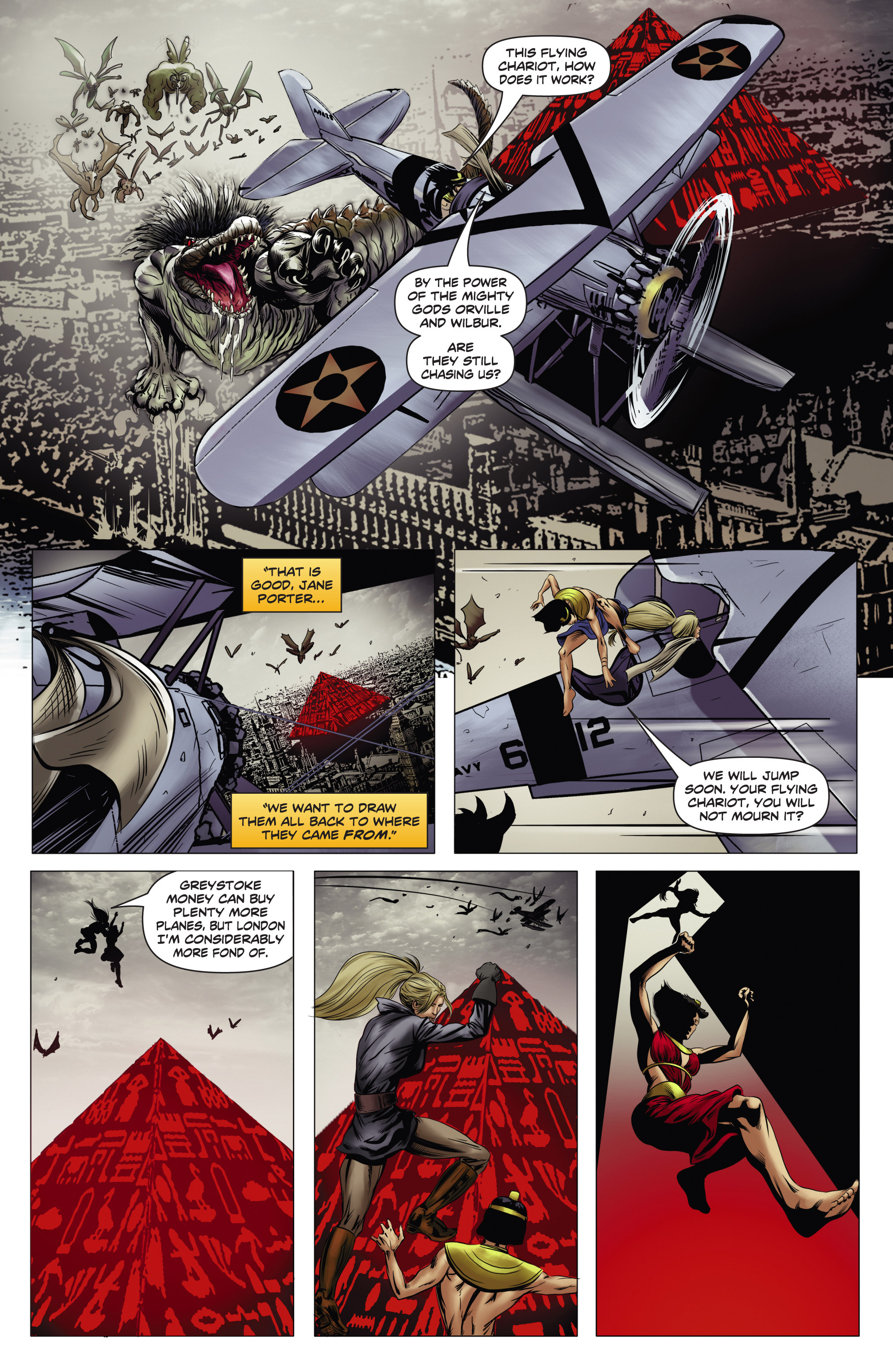 Read online Swords of Sorrow: Pantha & Jane Porter Special comic -  Issue # Full - 20