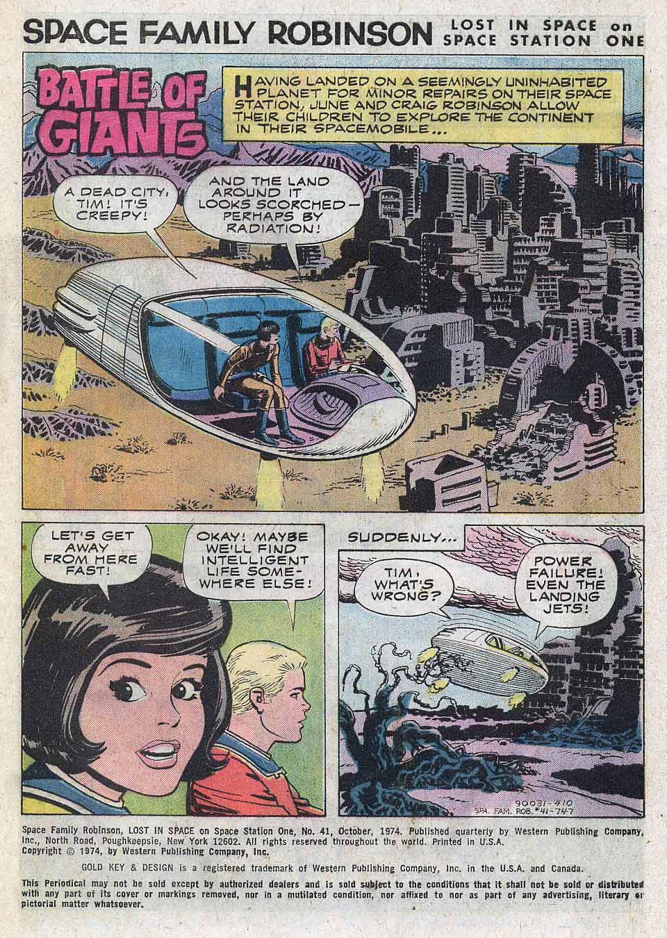 Read online Space Family Robinson comic -  Issue #41 - 3