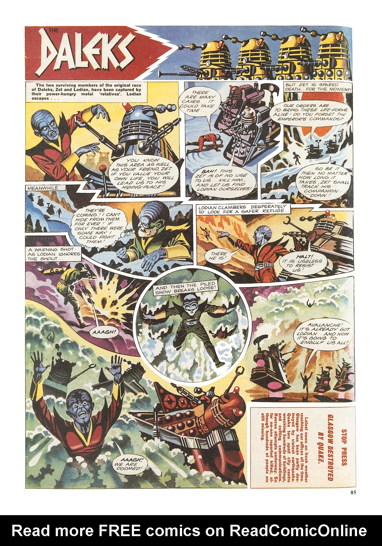 Read online Dalek Chronicles comic -  Issue # TPB - 85