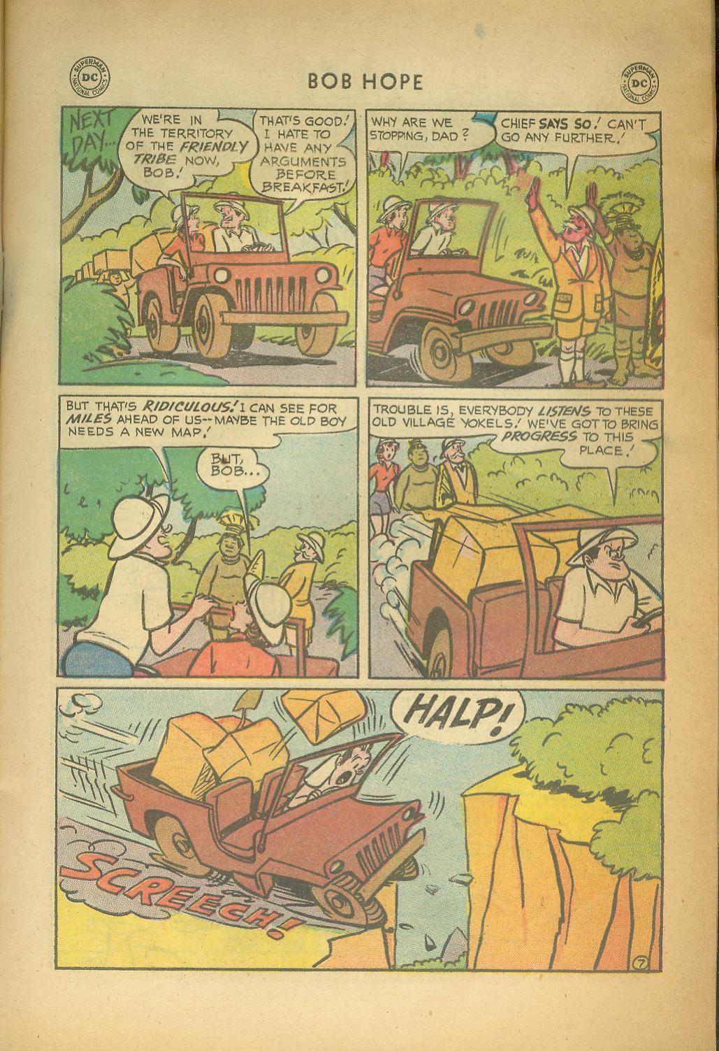 Read online The Adventures of Bob Hope comic -  Issue #38 - 9