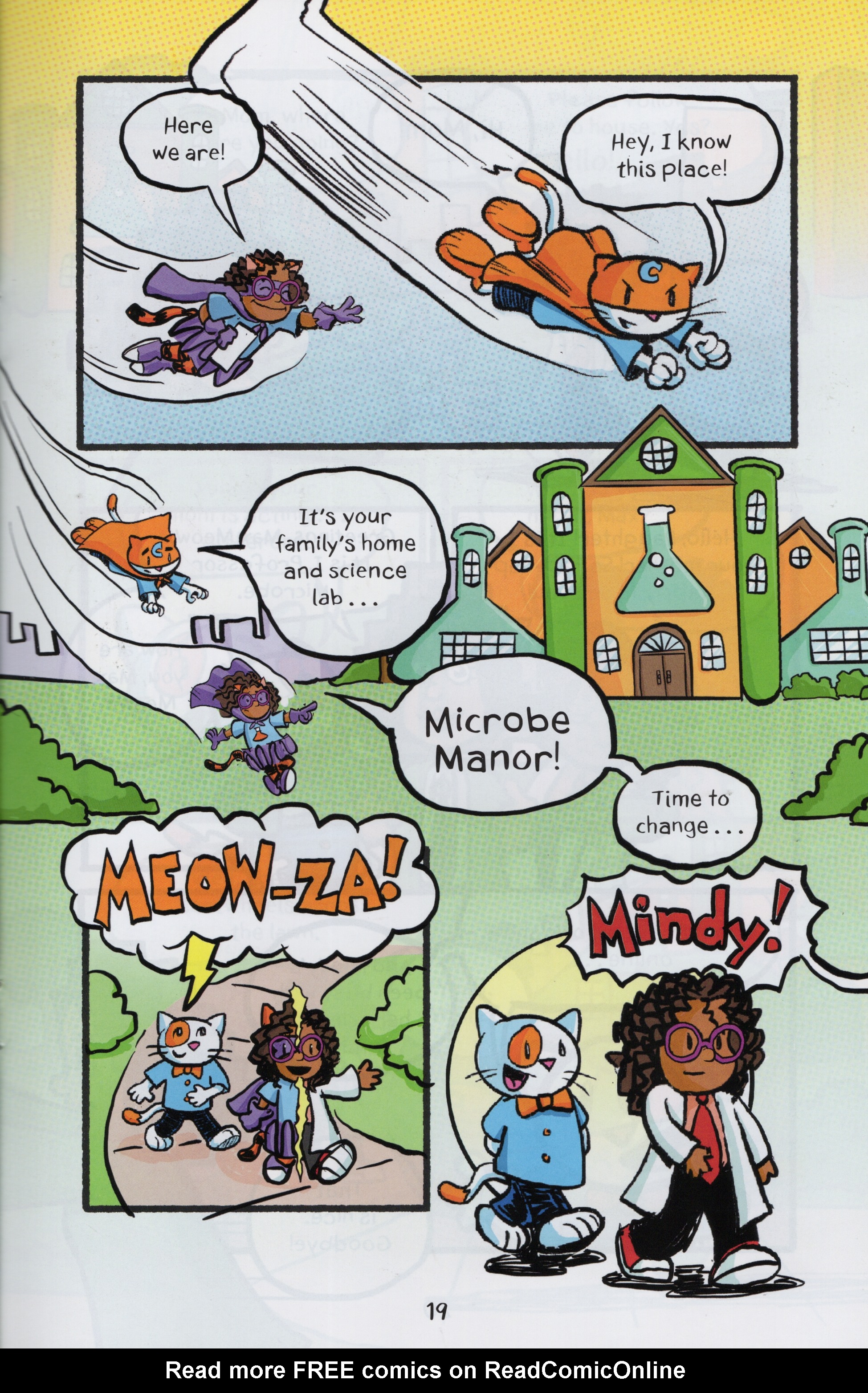 Read online Free Comic Book Day 2022 comic -  Issue # Penguin Random House Max Meow Cat On The Street - 21
