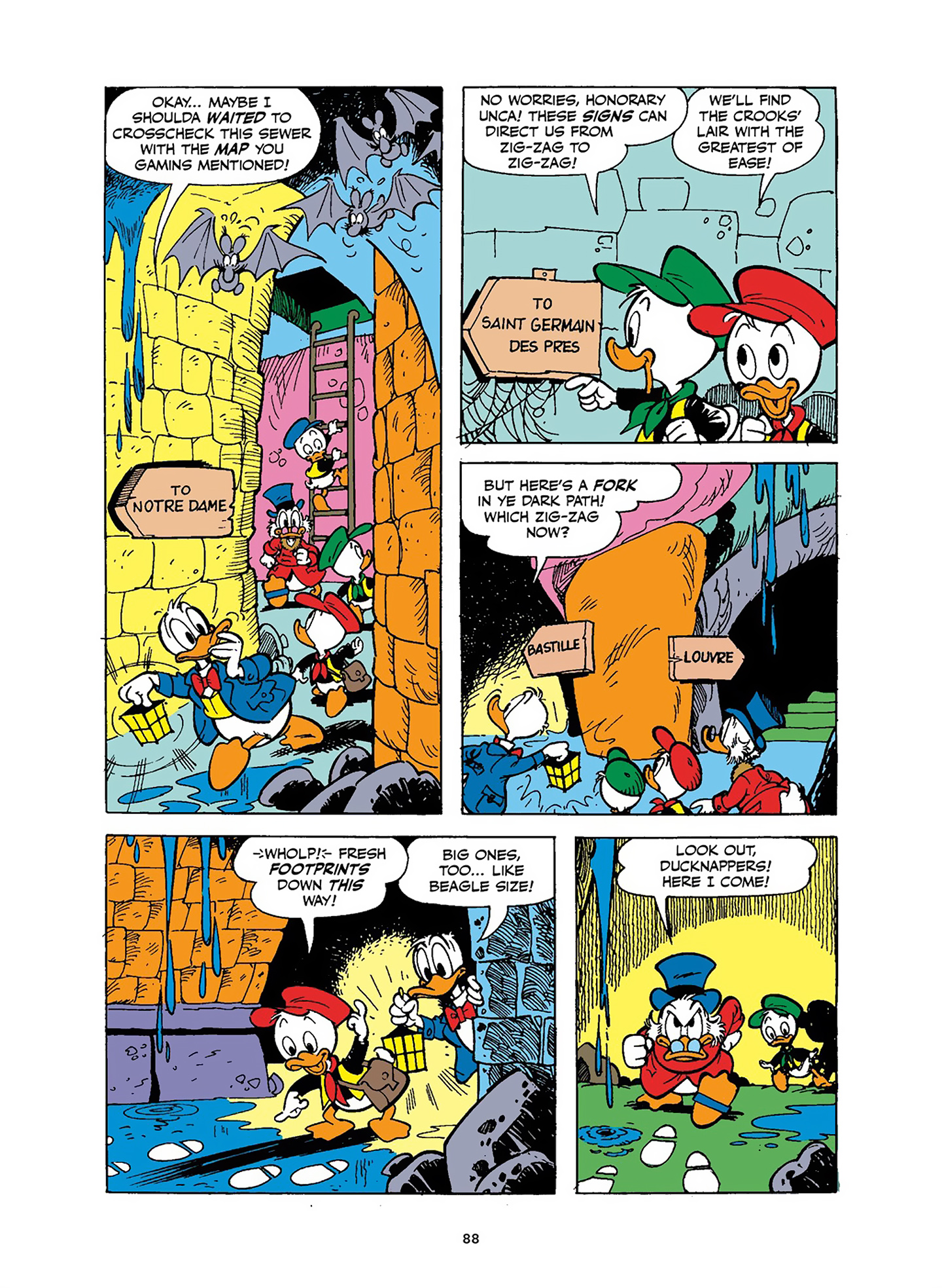 Read online Uncle Scrooge and Donald Duck in Les Misérables and War and Peace comic -  Issue # TPB (Part 1) - 89