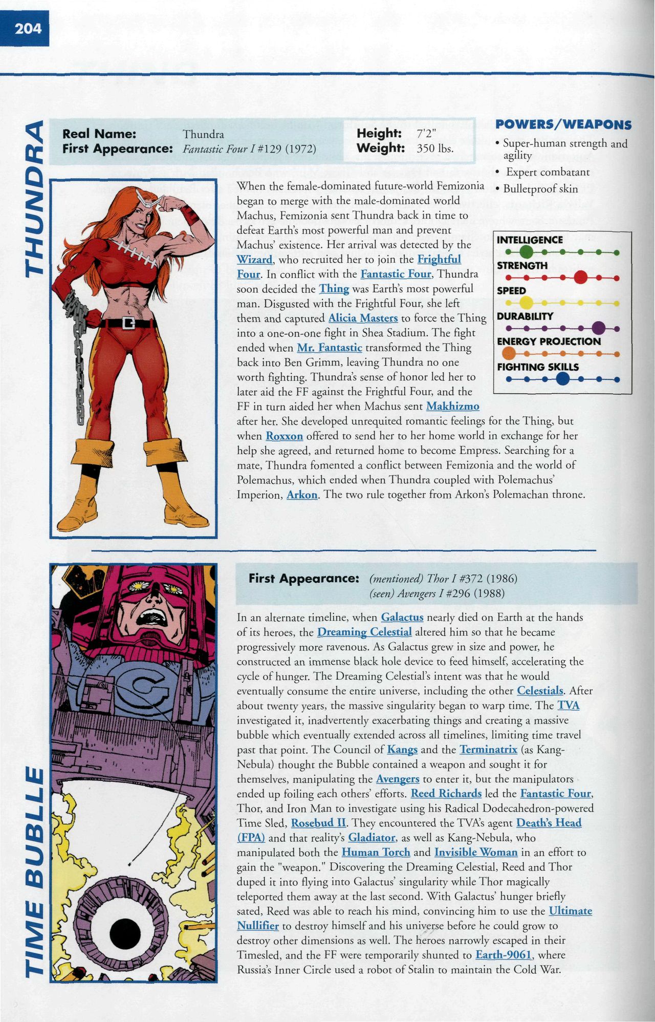 Read online Marvel Encyclopedia comic -  Issue # TPB 6 - 207