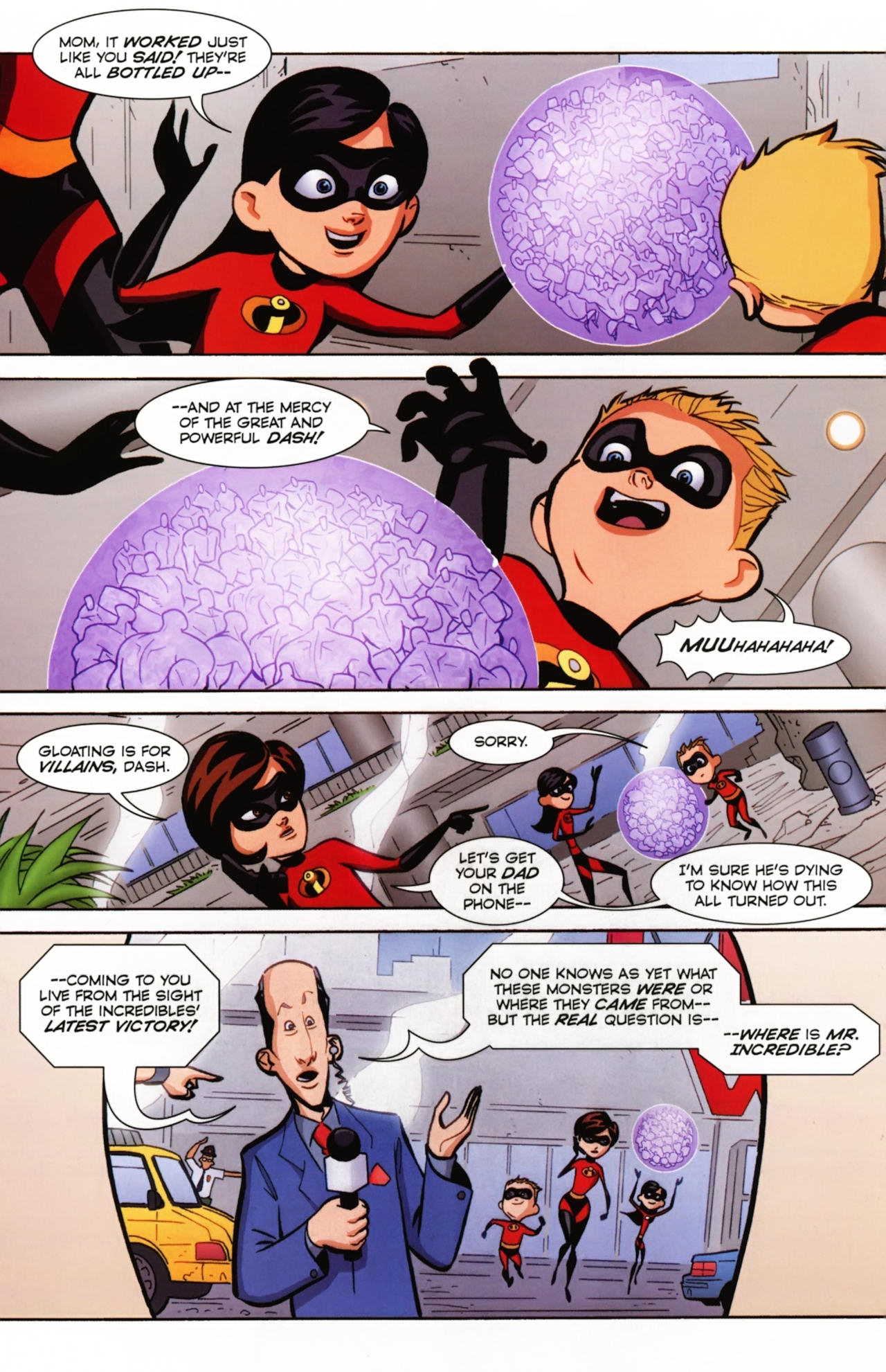 Read online The Incredibles: Family Matters comic -  Issue #3 - 20