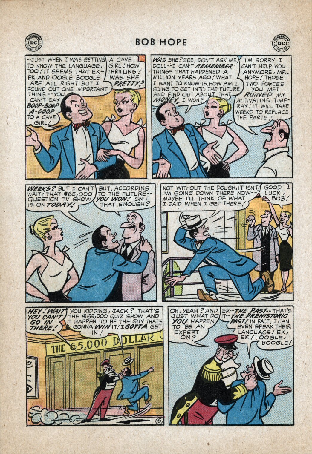 Read online The Adventures of Bob Hope comic -  Issue #43 - 29