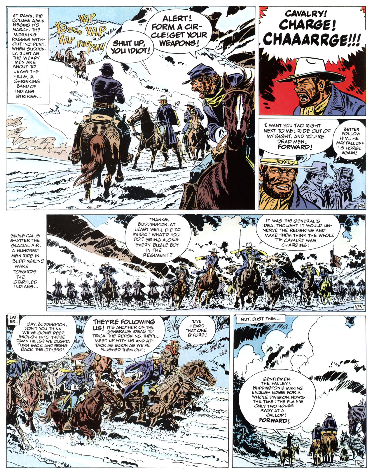 Read online Epic Graphic Novel: Lieutenant Blueberry comic -  Issue #3 - 92