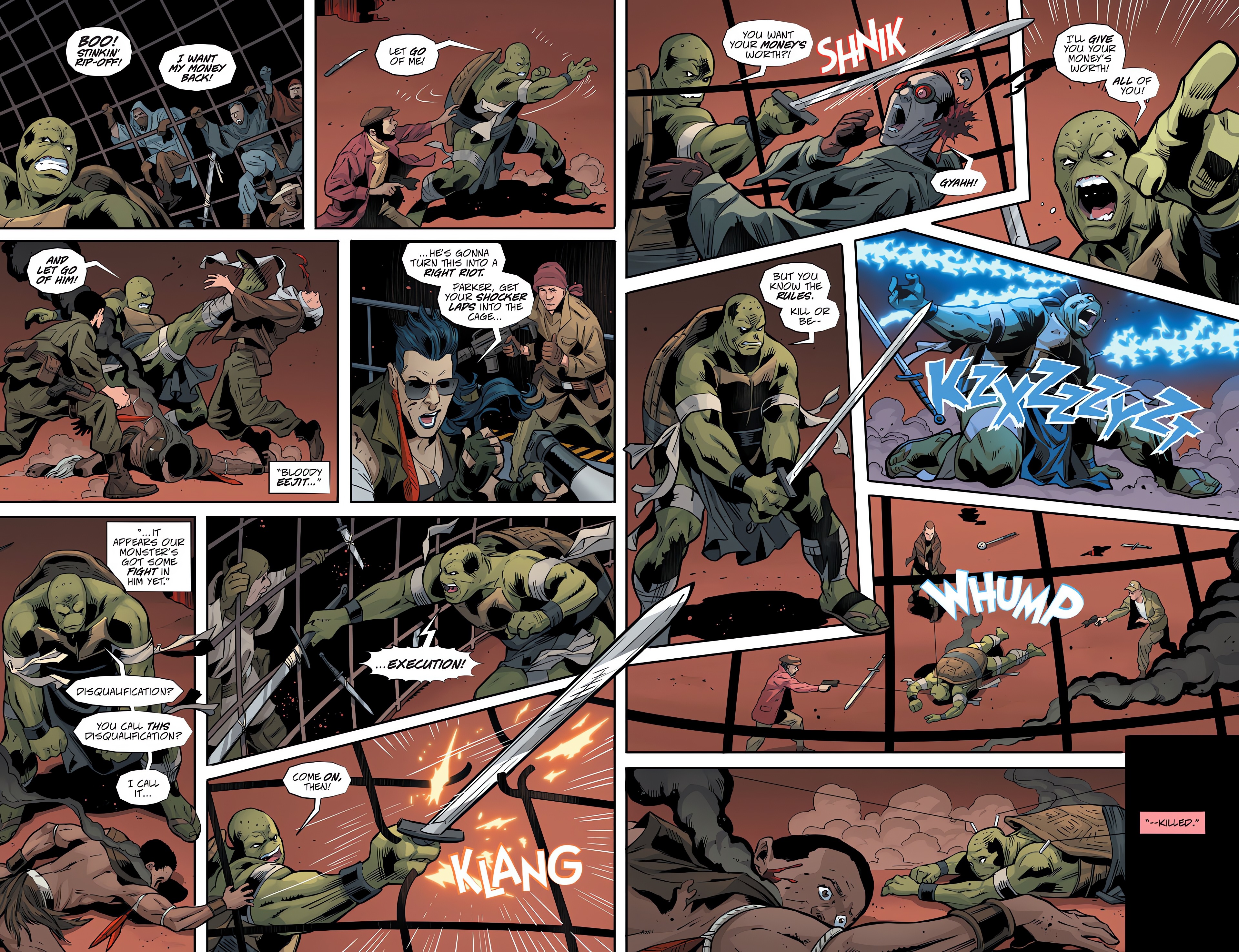 Read online Teenage Mutant Ninja Turtles: The Last Ronin - The Lost Years comic -  Issue #5 - 6