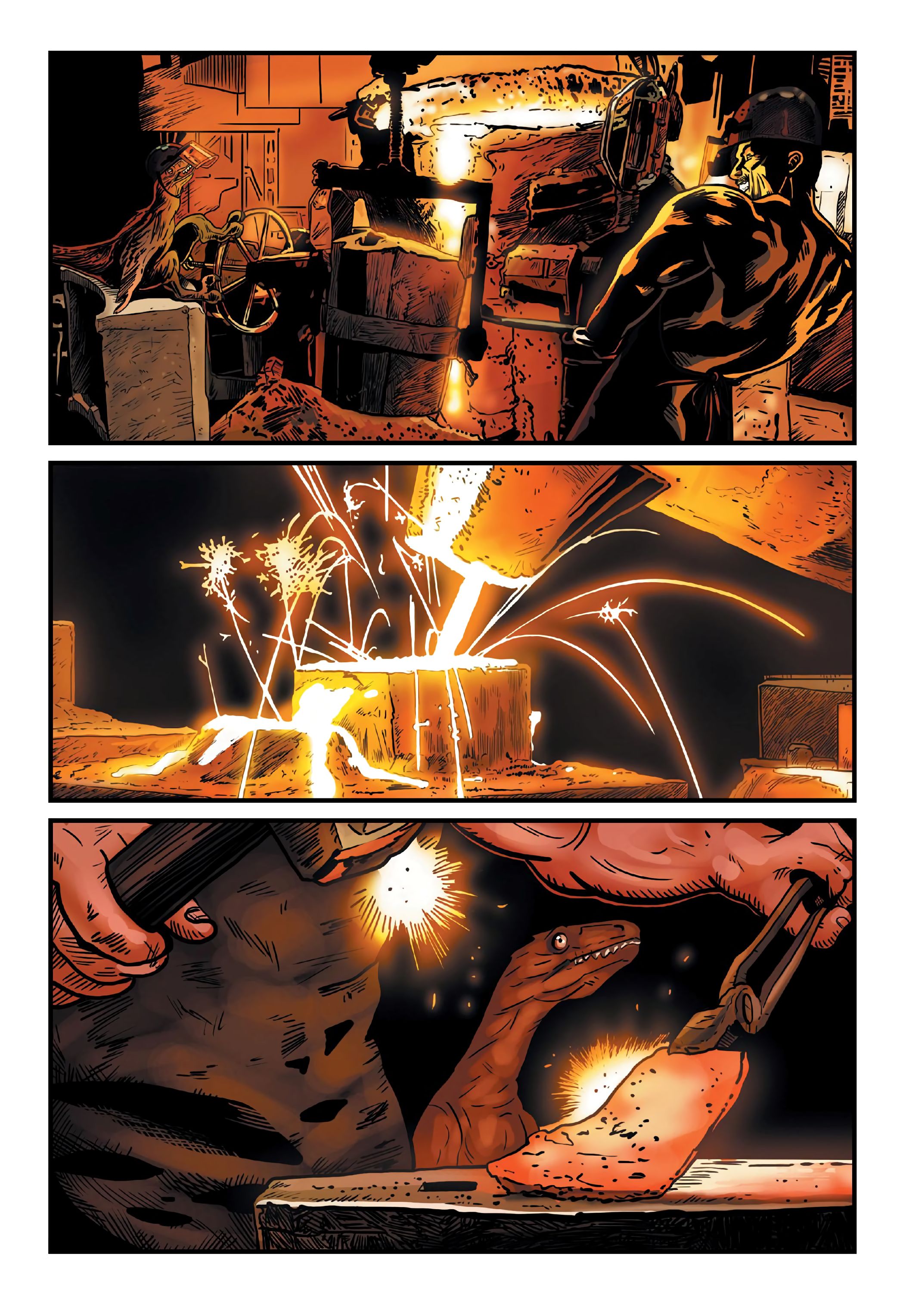 Read online Dinosaur Warrior comic -  Issue # TPB - 38