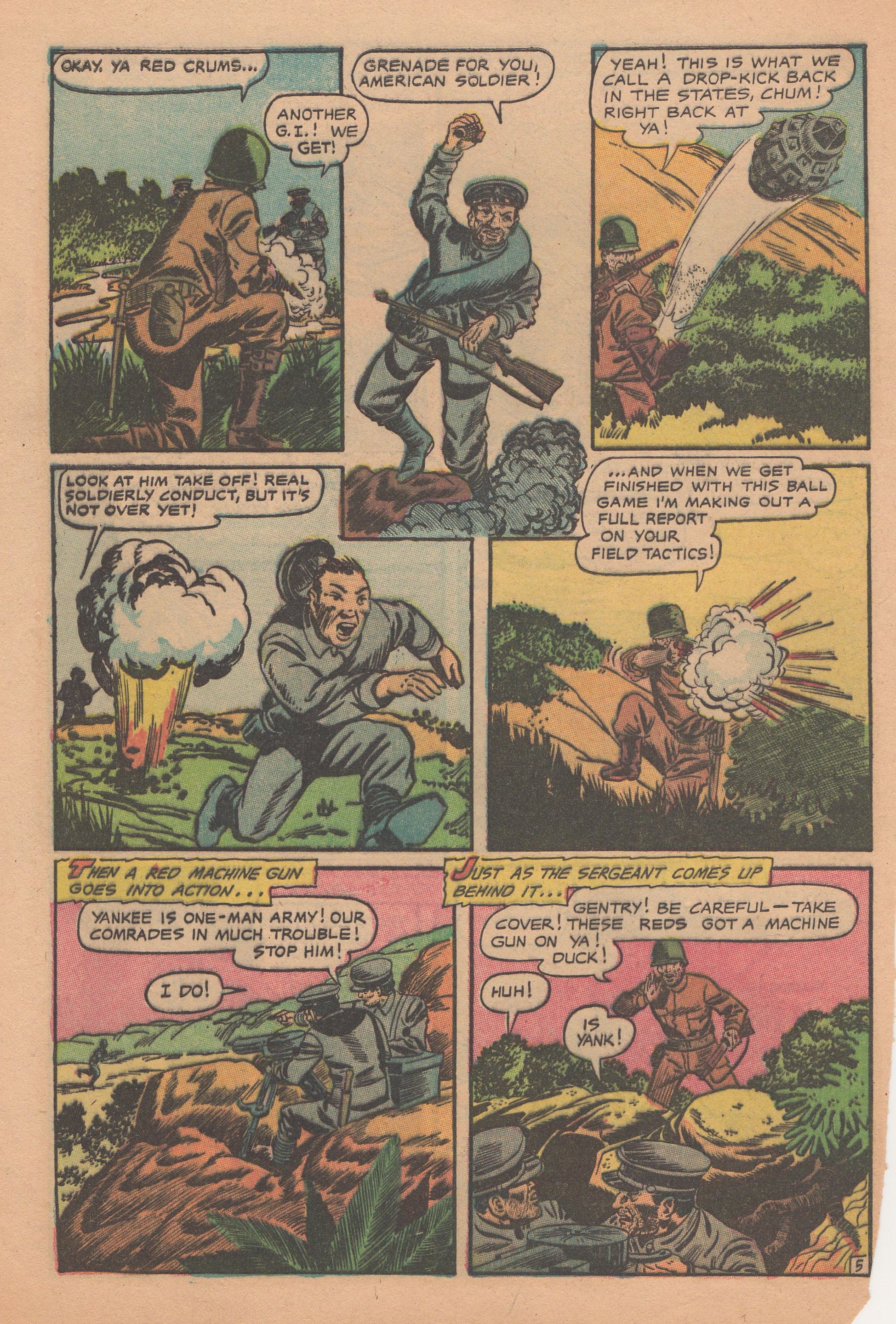 Read online Men in Action (1957) comic -  Issue #6 - 32