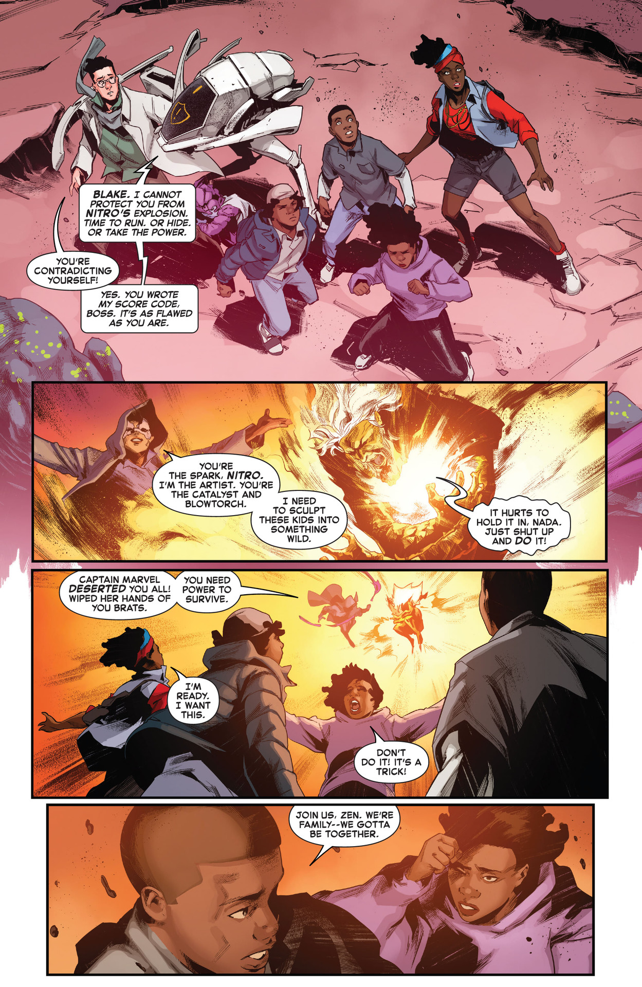 Read online Captain Marvel: Dark Tempest comic -  Issue #3 - 13