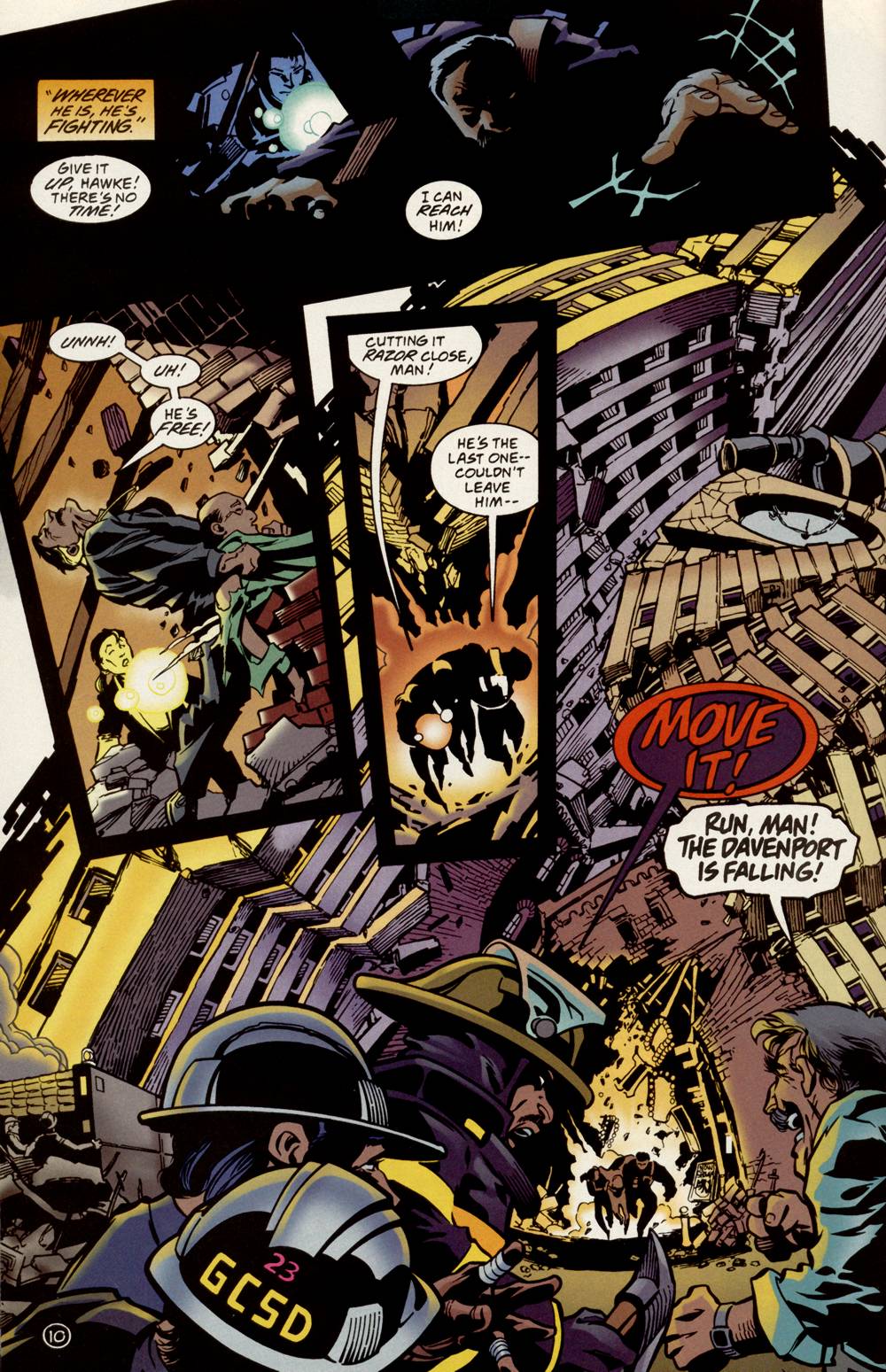 Read online Batman: Cataclysm comic -  Issue #12 - 11