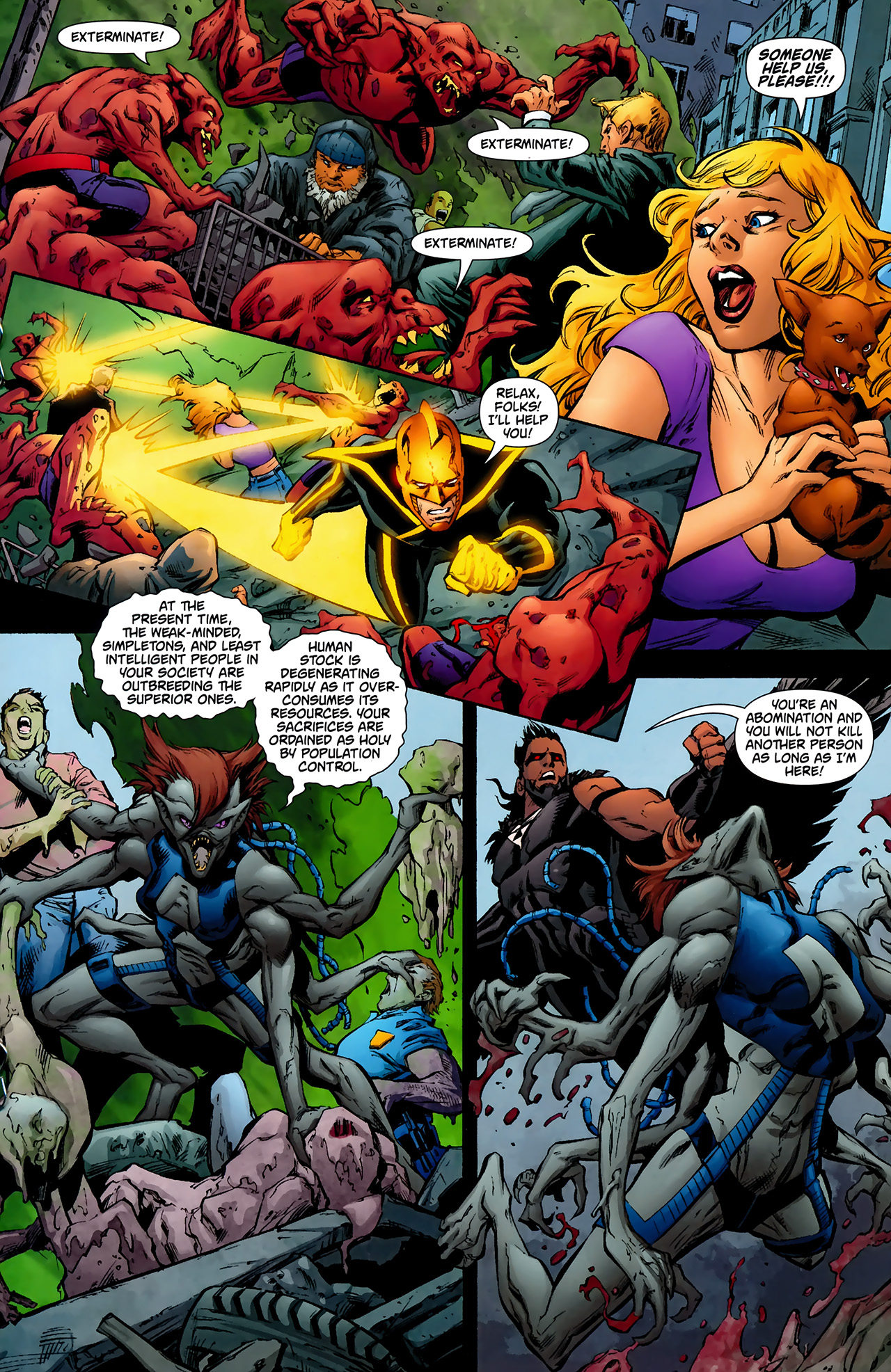 Read online Freedom Fighters (2010) comic -  Issue #9 - 14