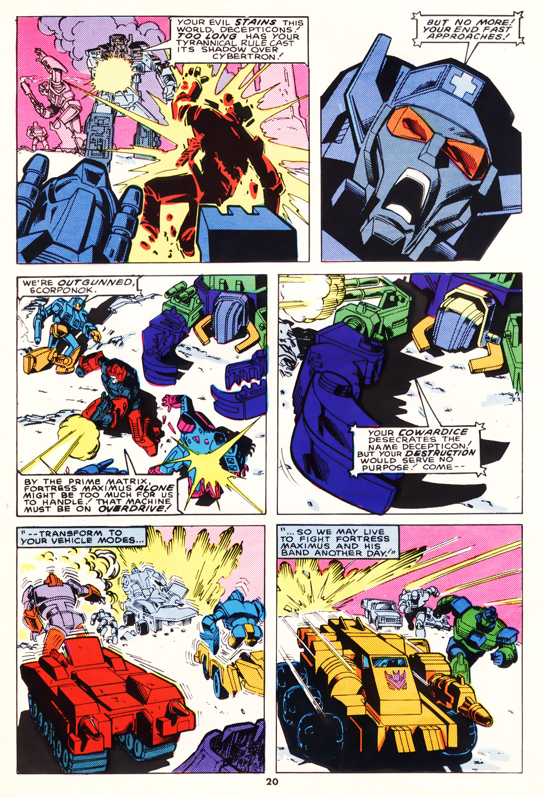 Read online The Transformers (UK) comic -  Issue #130 - 18