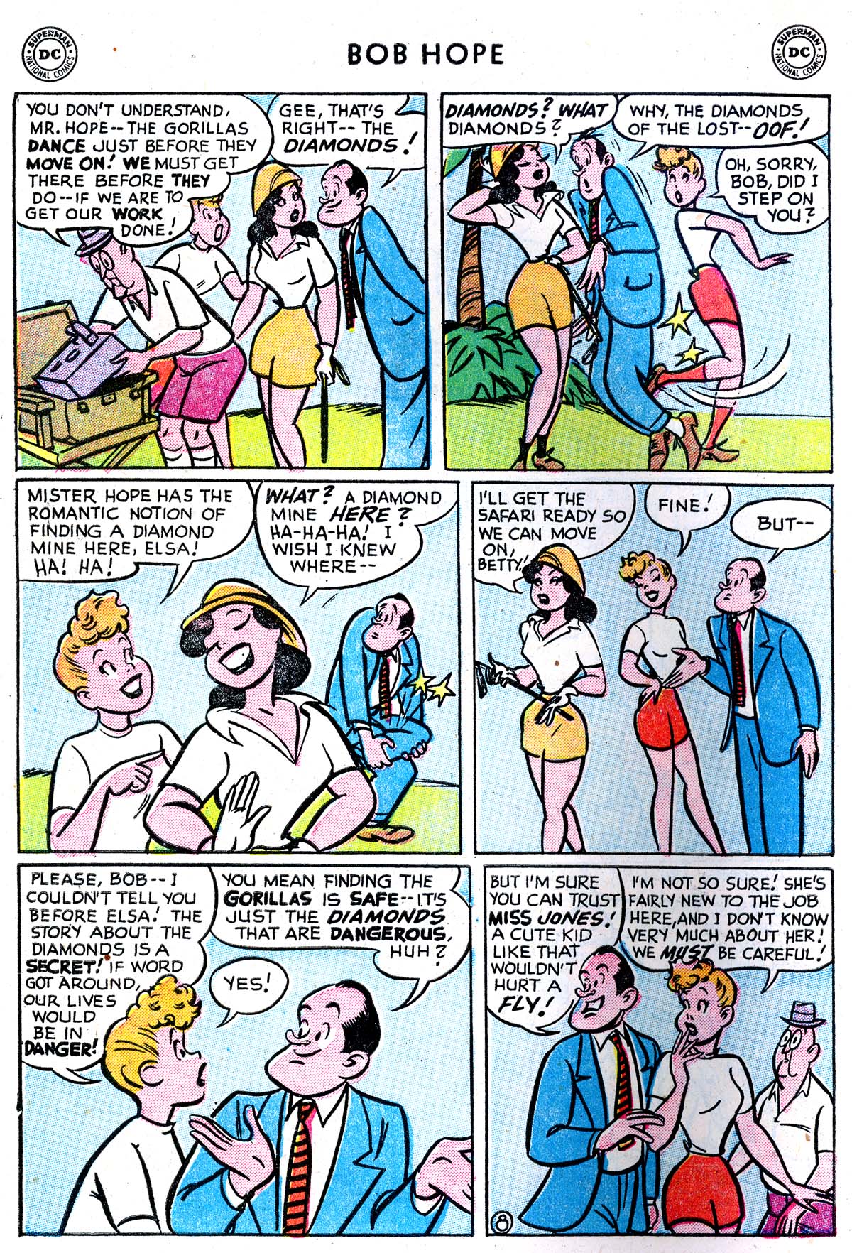 Read online The Adventures of Bob Hope comic -  Issue #33 - 10