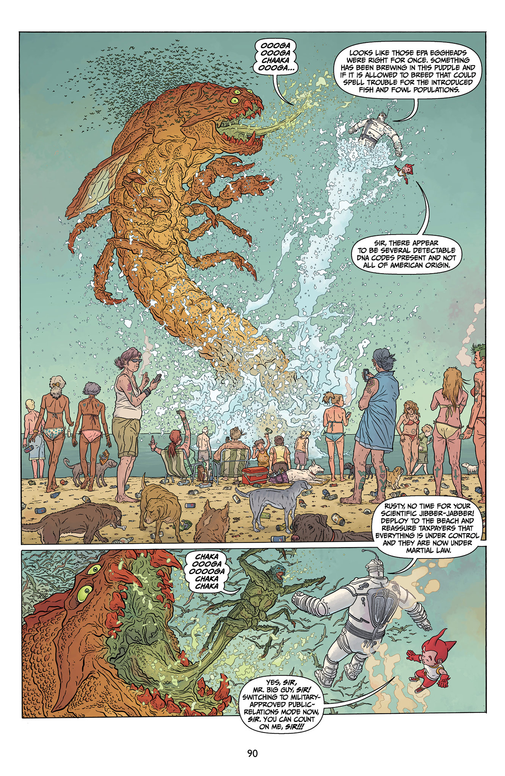 Read online The Big Guy and Rusty the Boy Robot (2023) comic -  Issue # TPB - 81