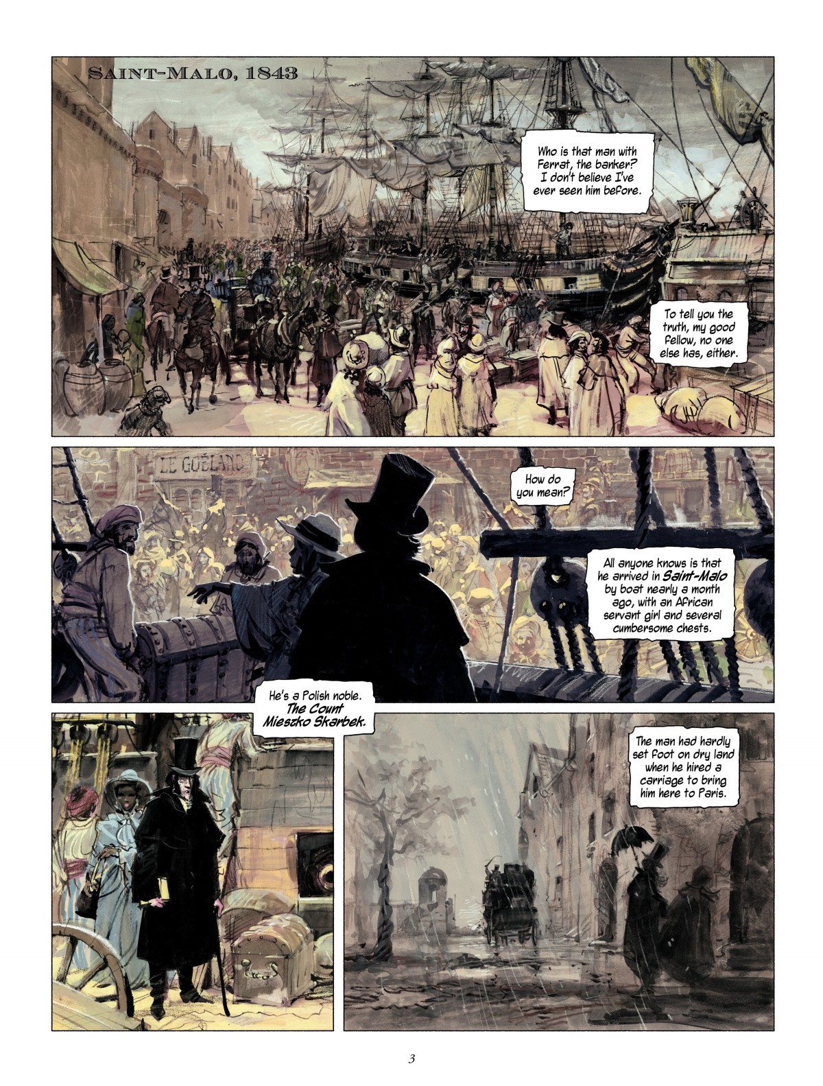 Read online The Revenge of Count Skarbek comic -  Issue #1 - 3