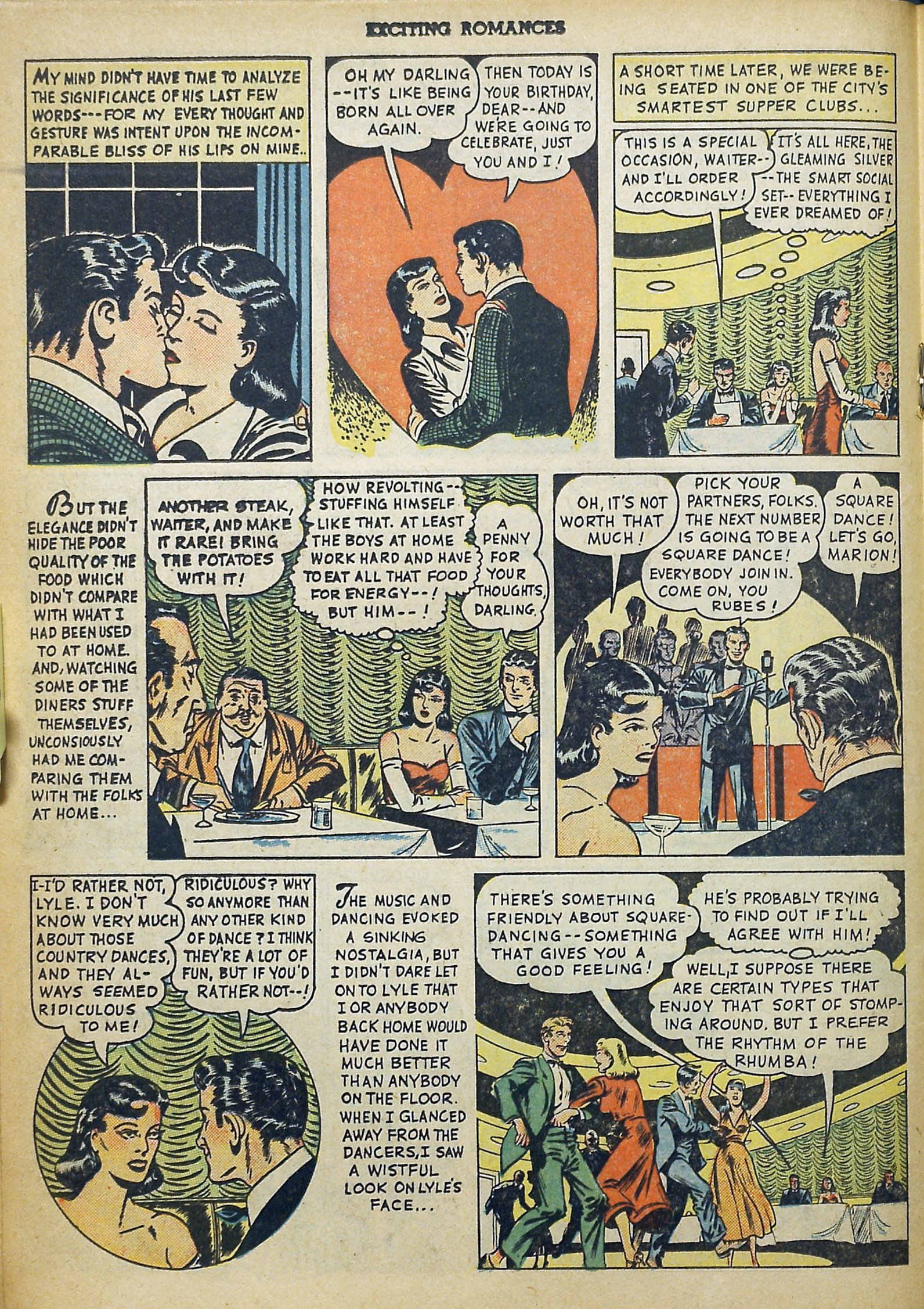Read online Exciting Romances comic -  Issue #2 - 18