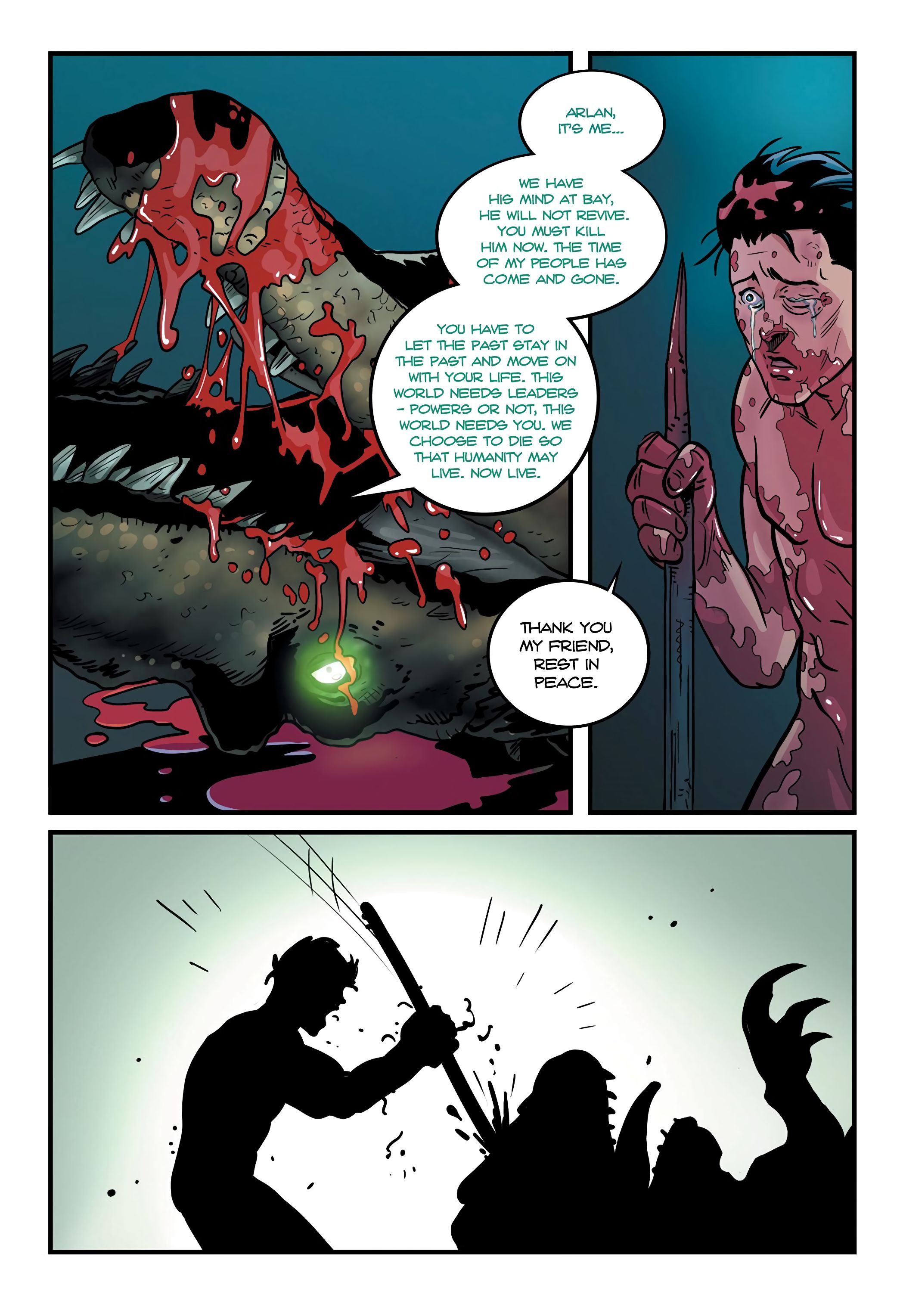 Read online Dinosaur Warrior comic -  Issue # TPB - 125