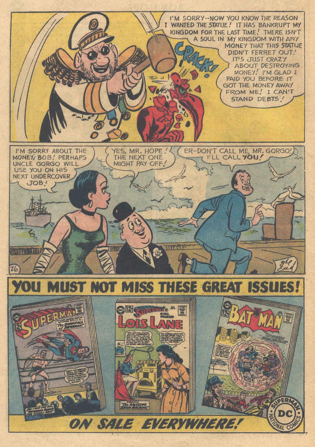 Read online The Adventures of Bob Hope comic -  Issue #76 - 32