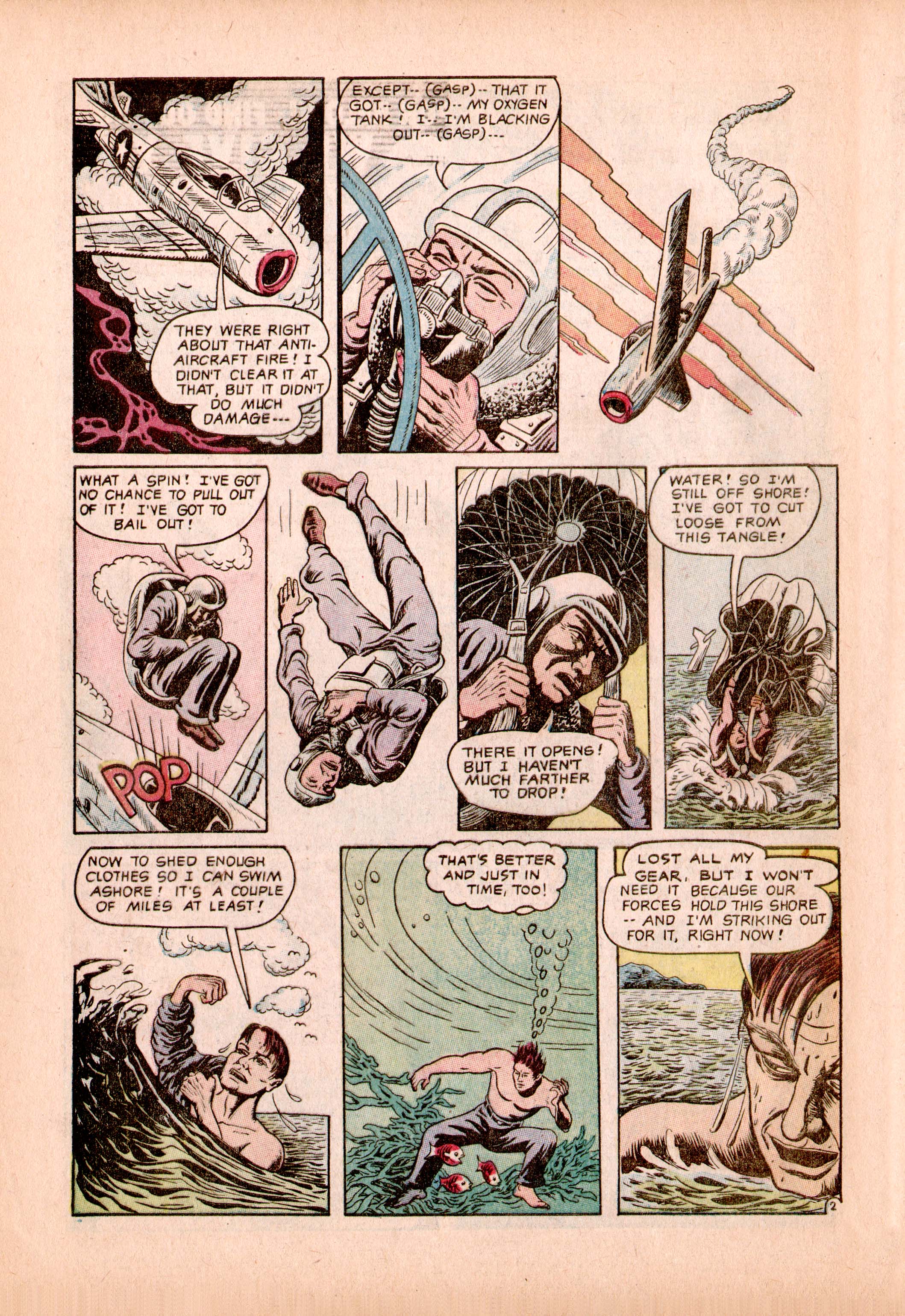 Read online Men in Action (1957) comic -  Issue #5 - 28