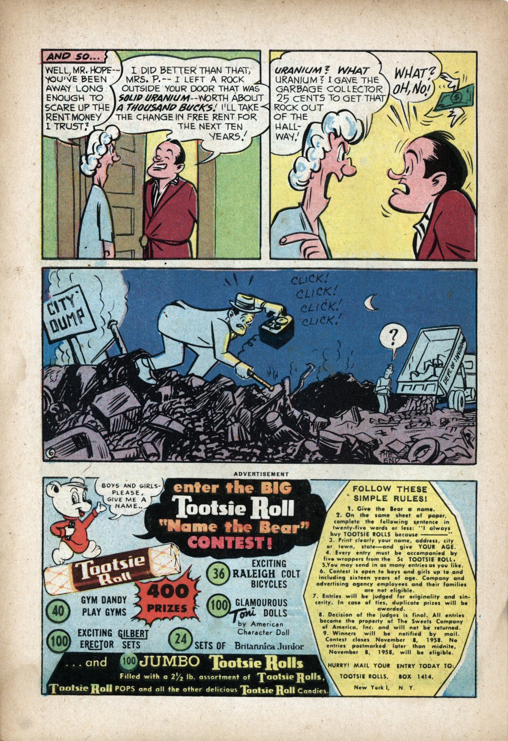 Read online The Adventures of Bob Hope comic -  Issue #53 - 30