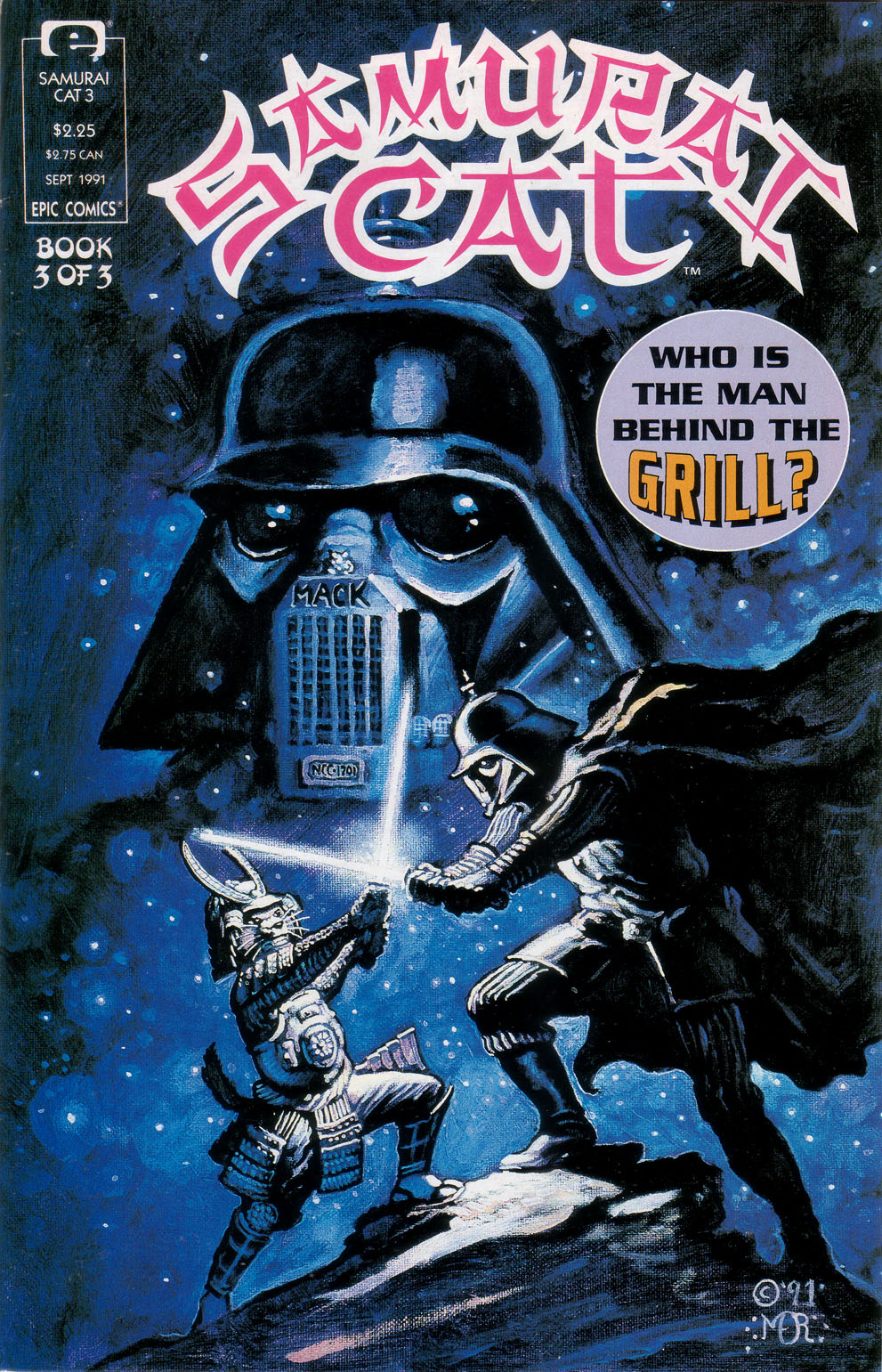 Read online Samurai Cat comic -  Issue #3 - 1