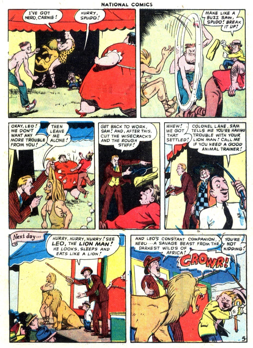 Read online National Comics comic -  Issue #68 - 7