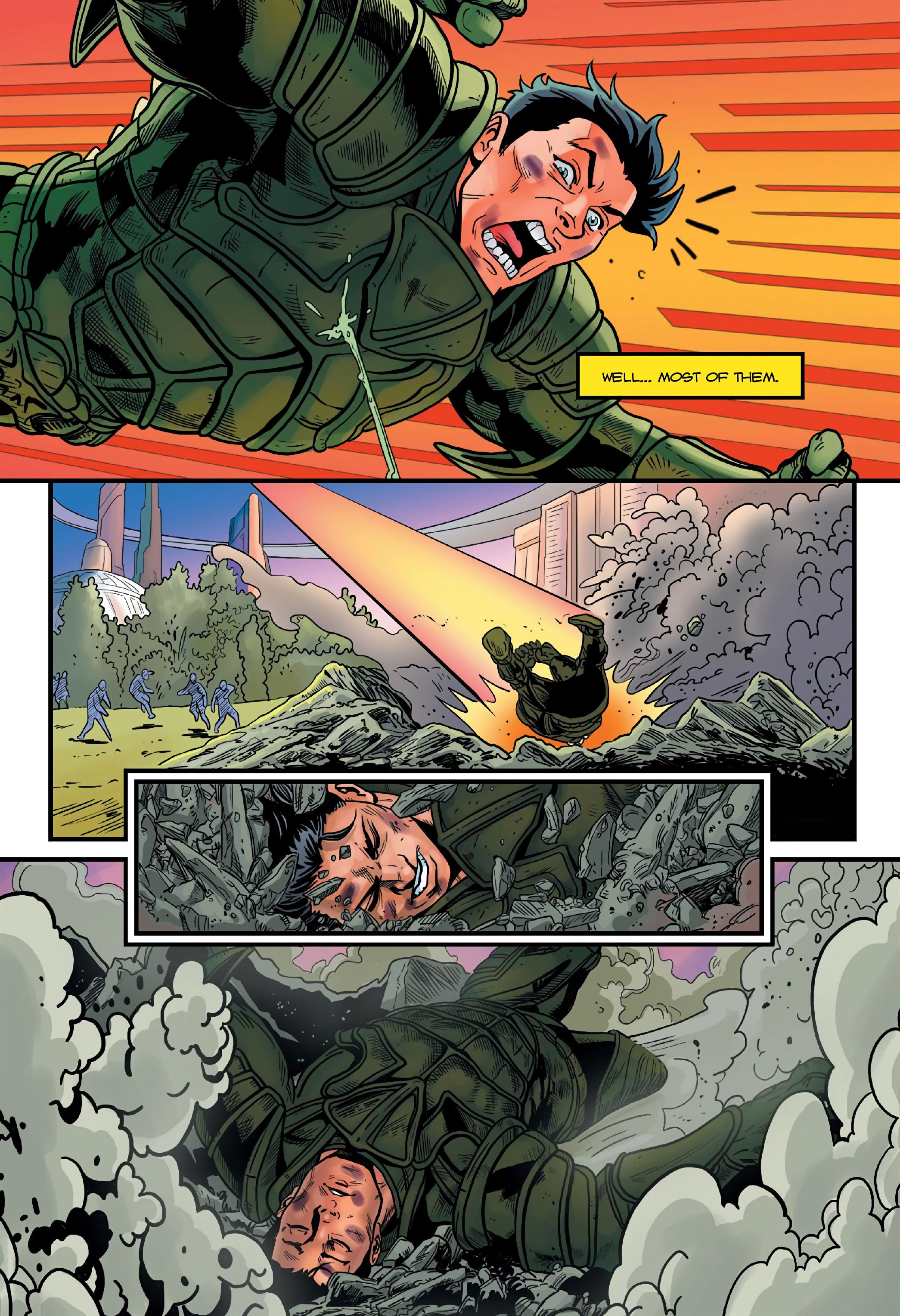 Read online Dinosaur Warrior comic -  Issue # TPB - 84