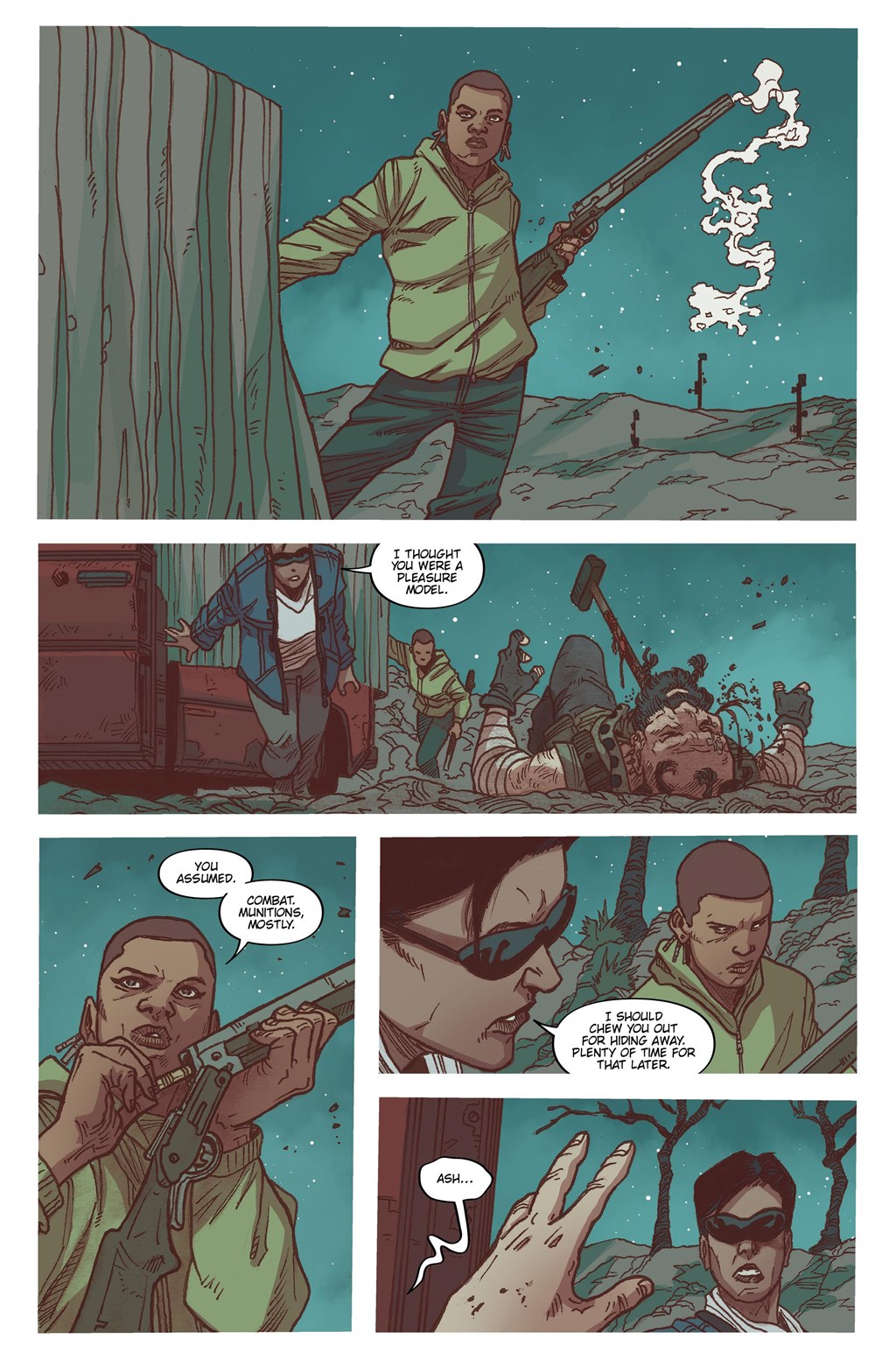 Read online Blade Runner 2039 comic -  Issue #5 - 25