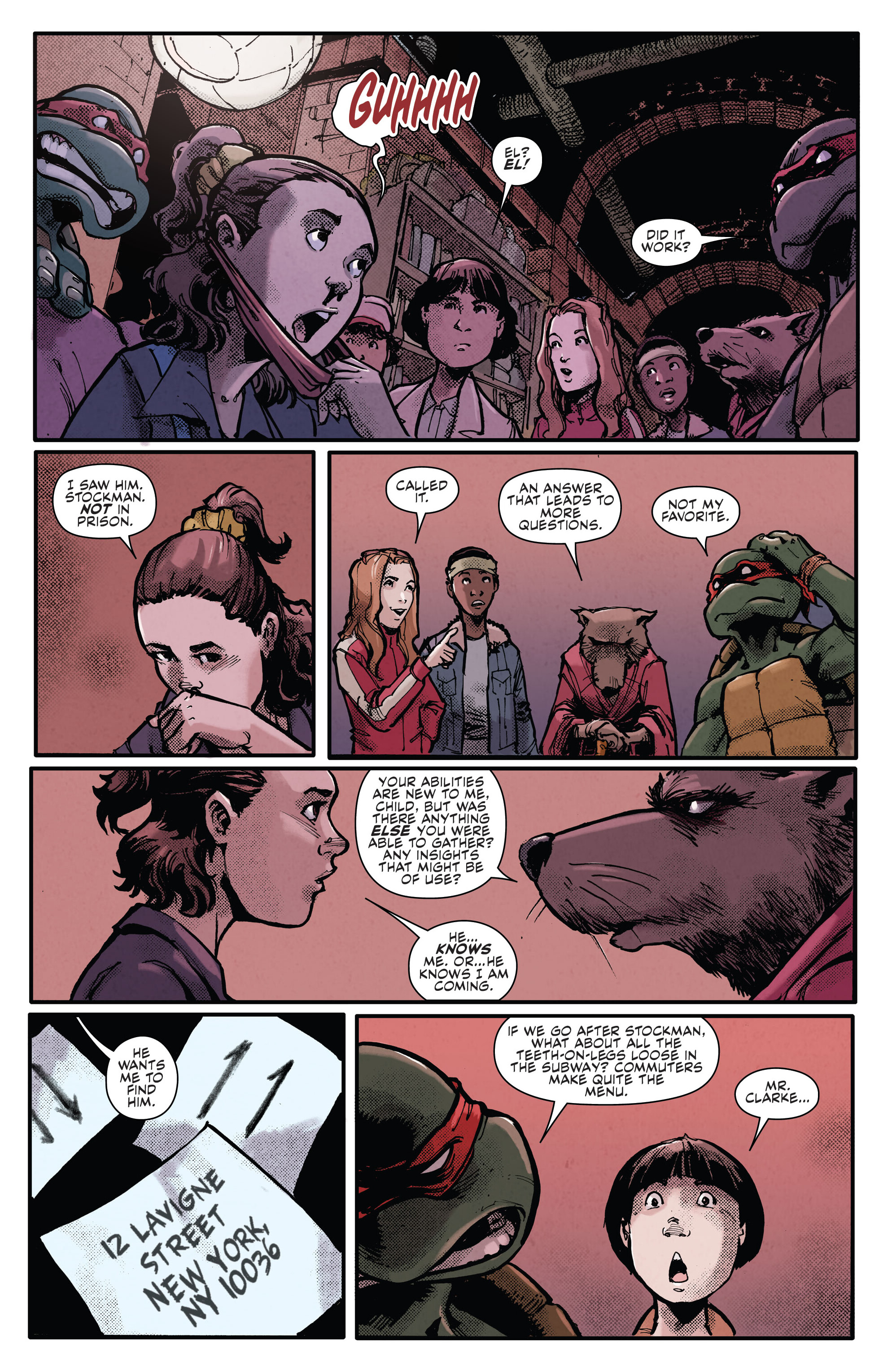 Read online Teenage Mutant Ninja Turtles x Stranger Things comic -  Issue #1 - 18