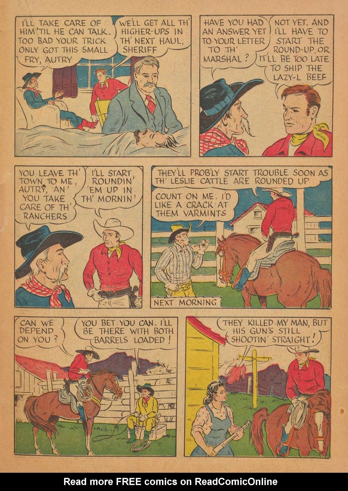 Gene Autry Comics issue 6 - Page 43