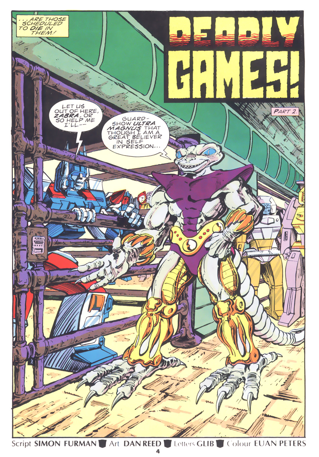 Read online The Transformers (UK) comic -  Issue #171 - 4