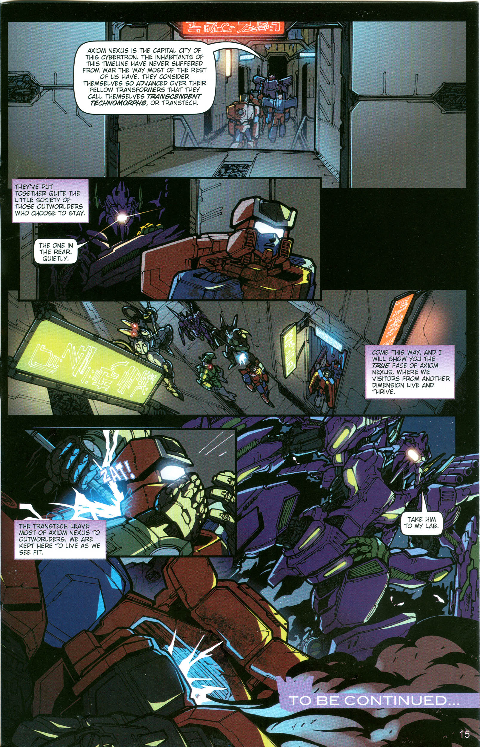 Read online Transformers: Collectors' Club comic -  Issue #19 - 15
