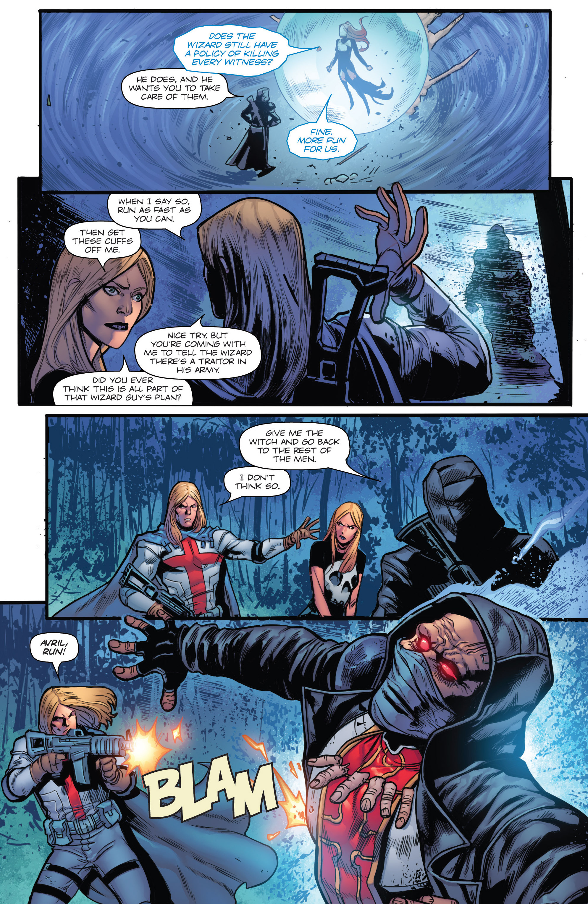 Read online Grimm Fairy Tales presents Coven comic -  Issue #3 - 13