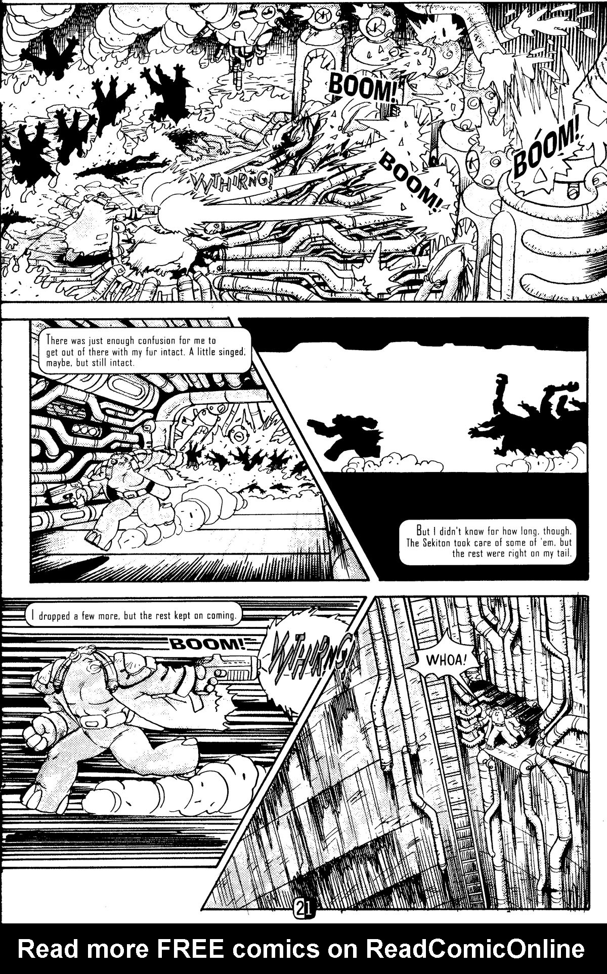 Read online Robotech: Smith World - Sabotage on Karbarra comic -  Issue # Full - 29