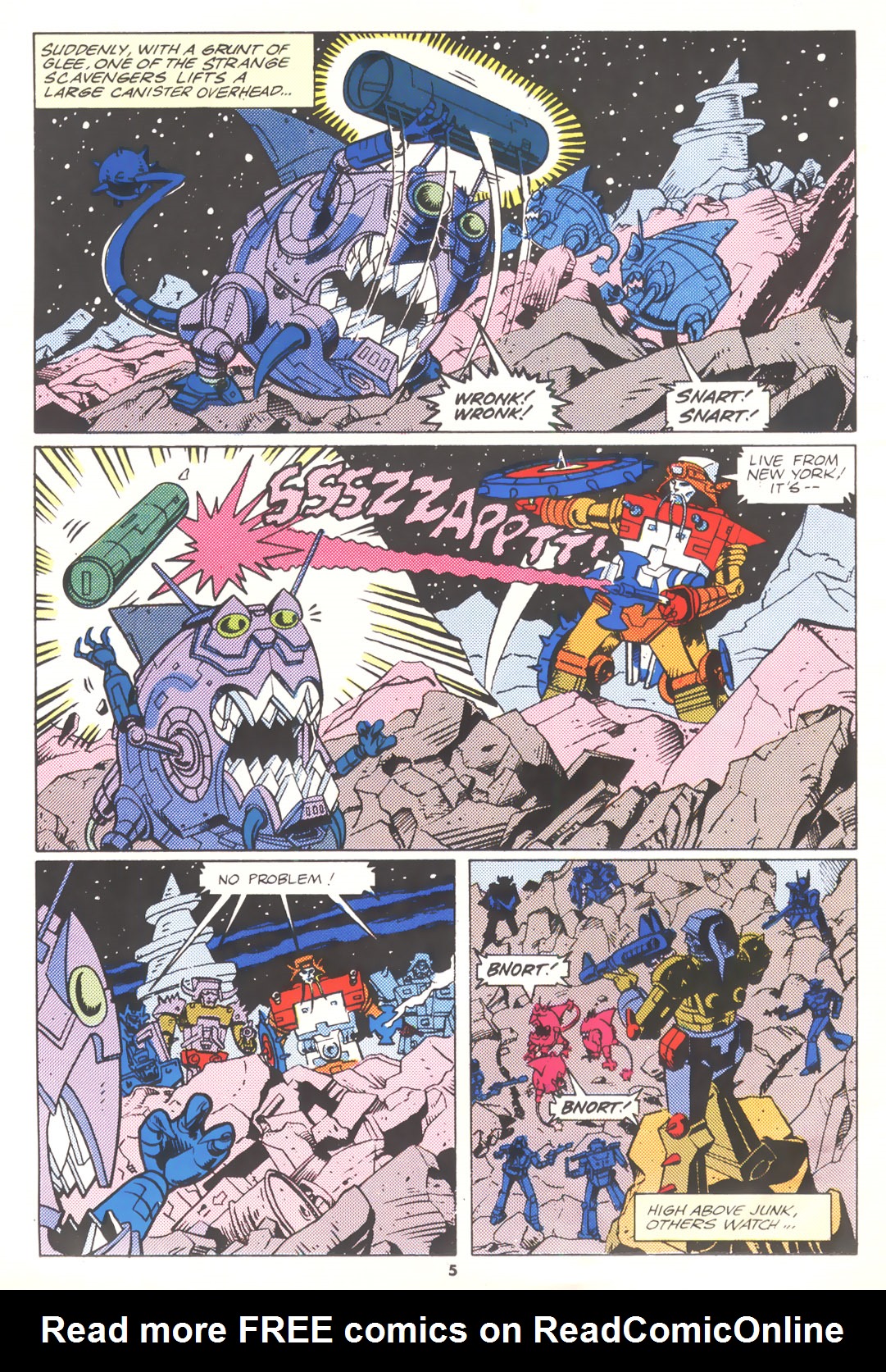 Read online The Transformers (UK) comic -  Issue #180 - 5