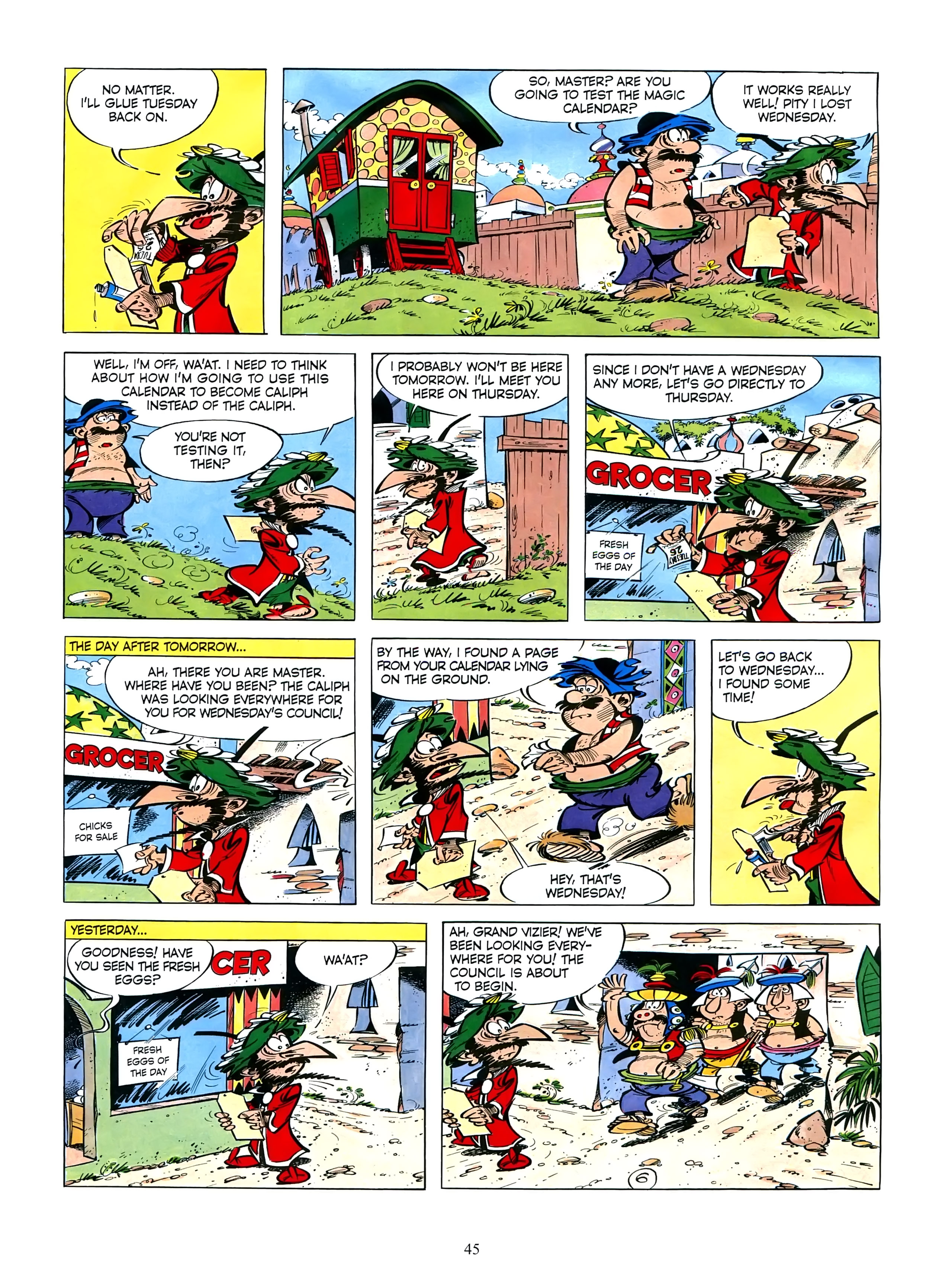 Read online Iznogoud comic -  Issue #11 - 47