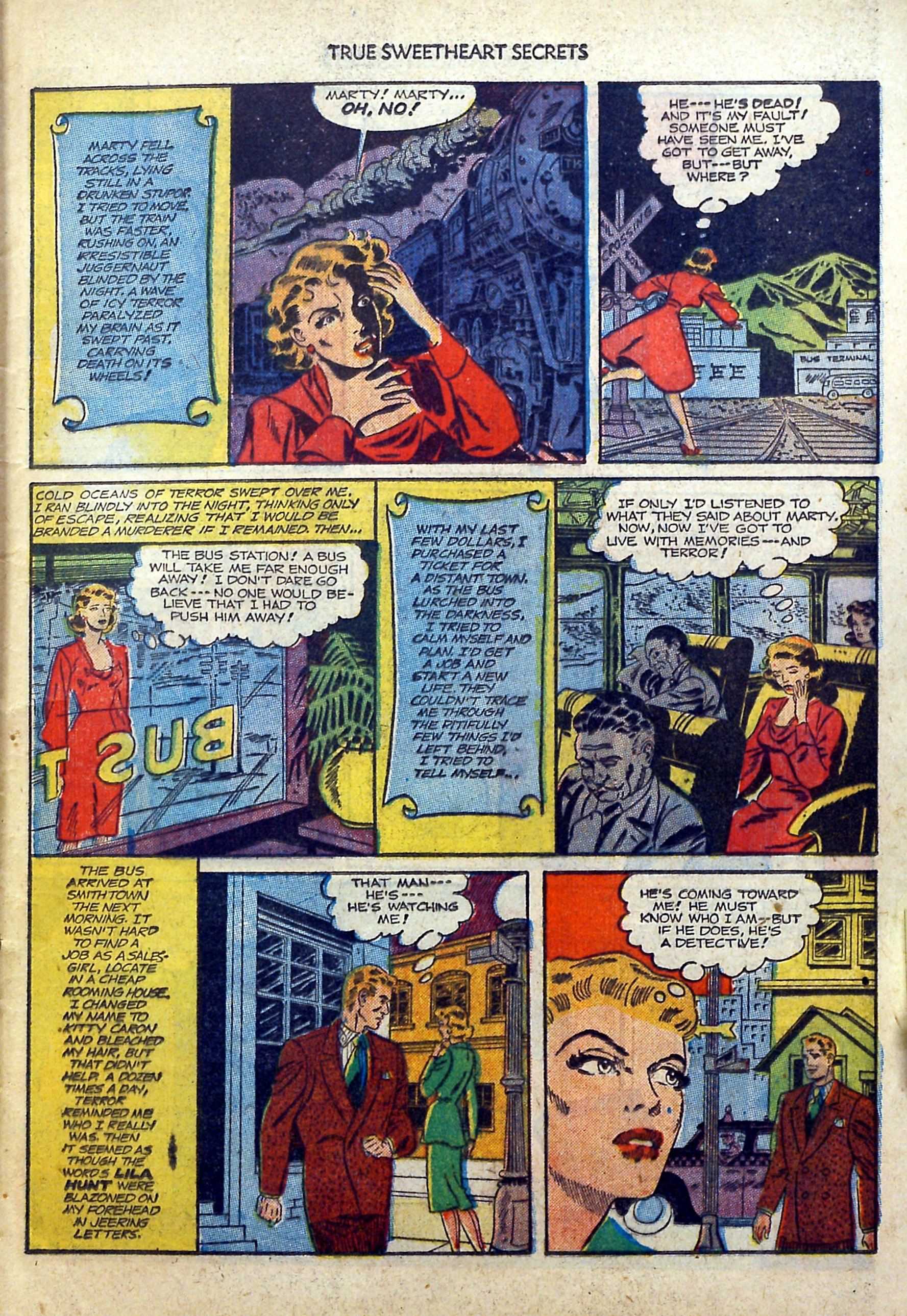 Read online True Sweetheart Secrets comic -  Issue #2 - 5