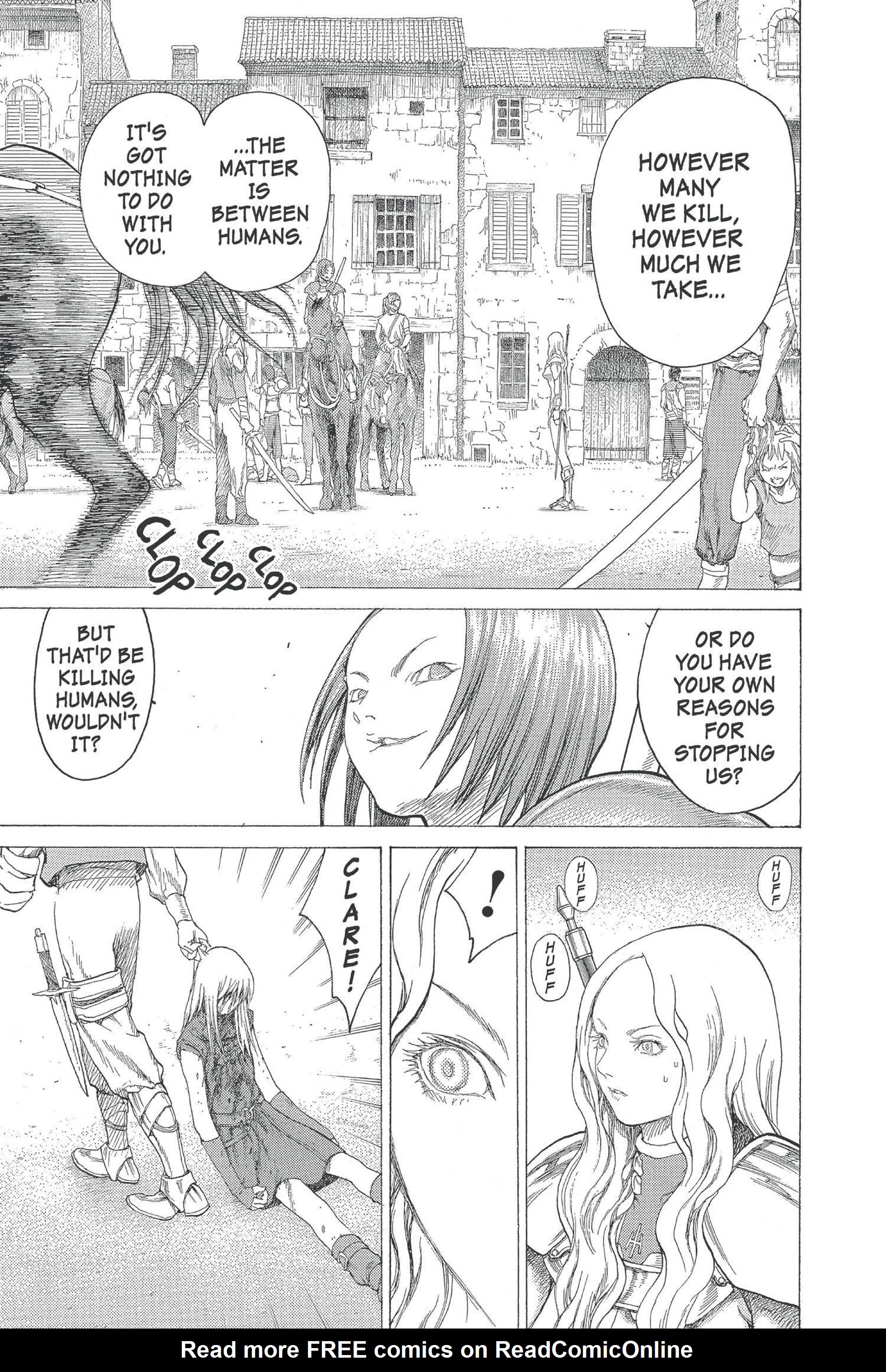 Read online Claymore comic -  Issue #4 - 31