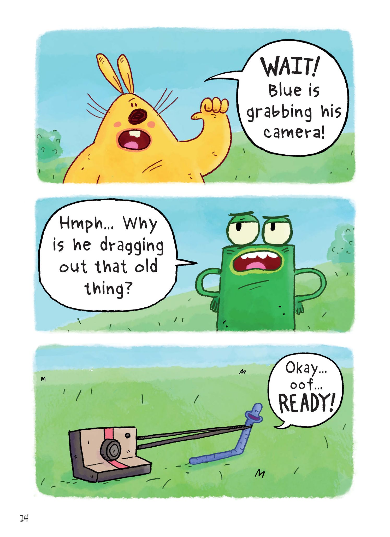 Read online Blue, Barry & Pancakes comic -  Issue # TPB 3 - 20