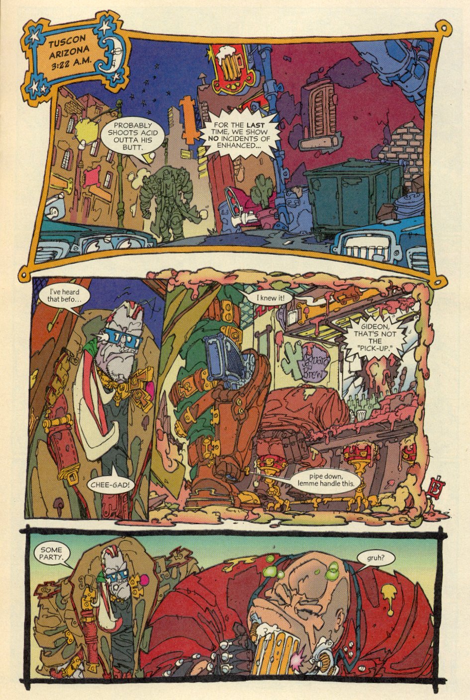 Read online Trencher comic -  Issue #2 - 15