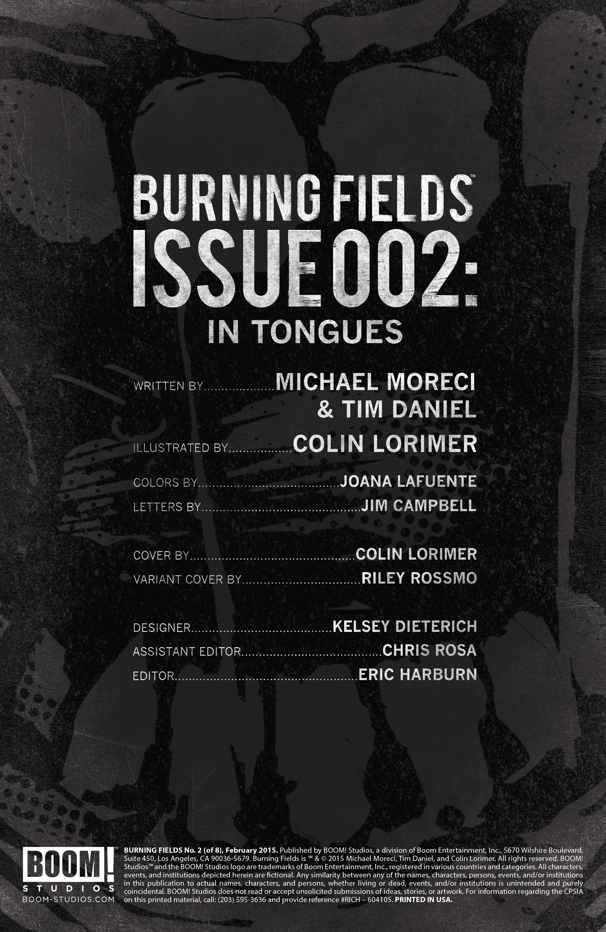 Read online Burning Fields comic -  Issue #2 - 2