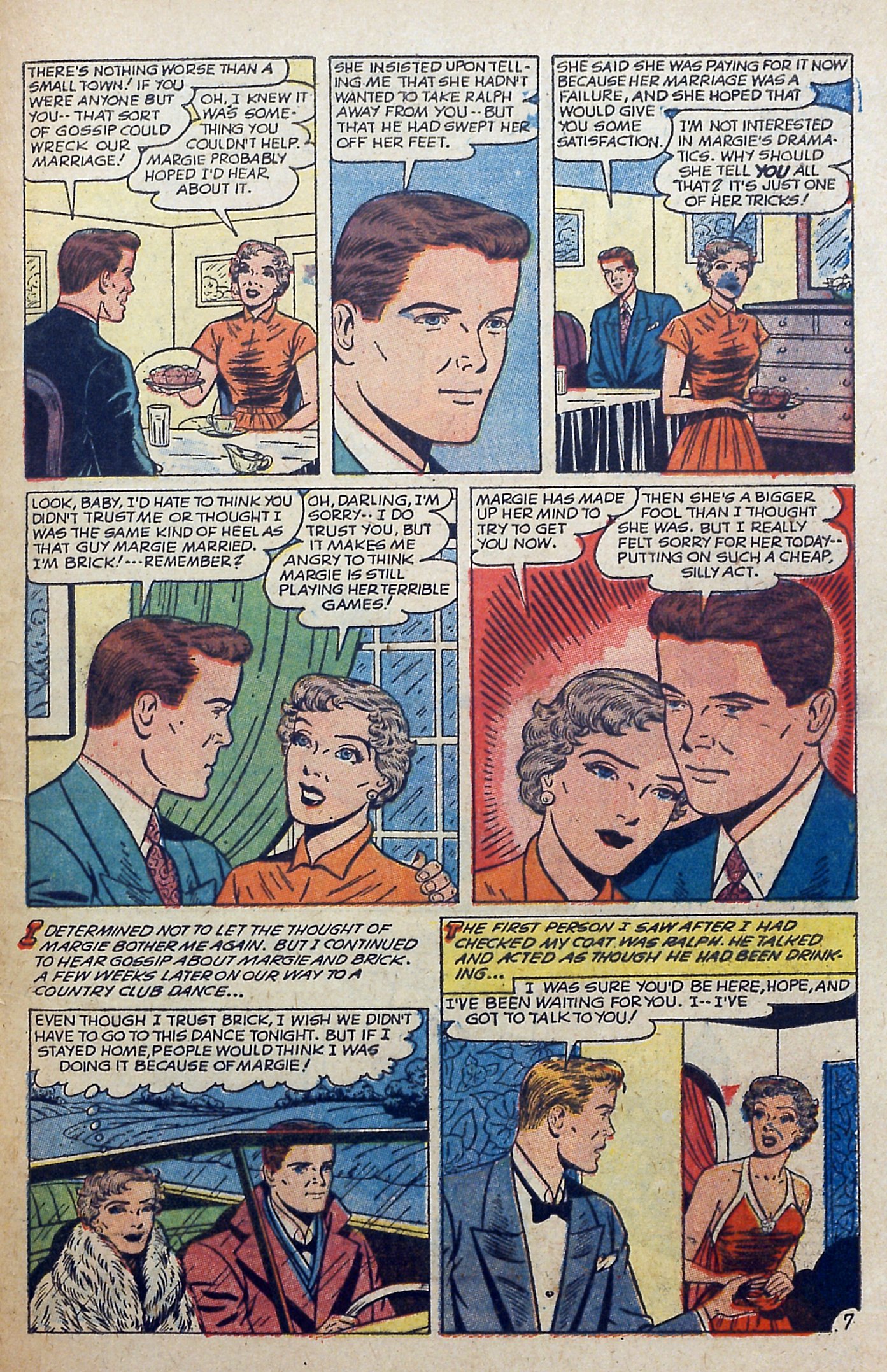 Read online Glamorous Romances comic -  Issue #81 - 33