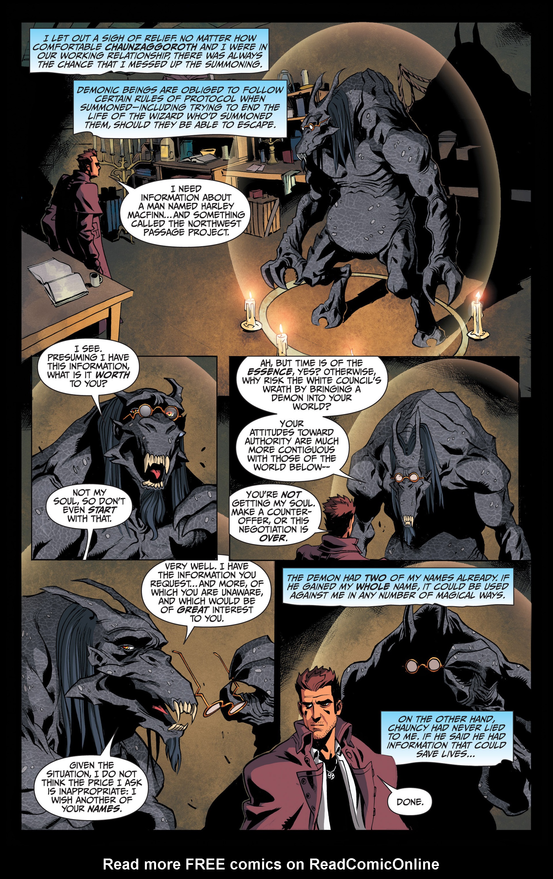 Read online Jim Butcher's The Dresden Files: Fool Moon comic -  Issue #3 - 8