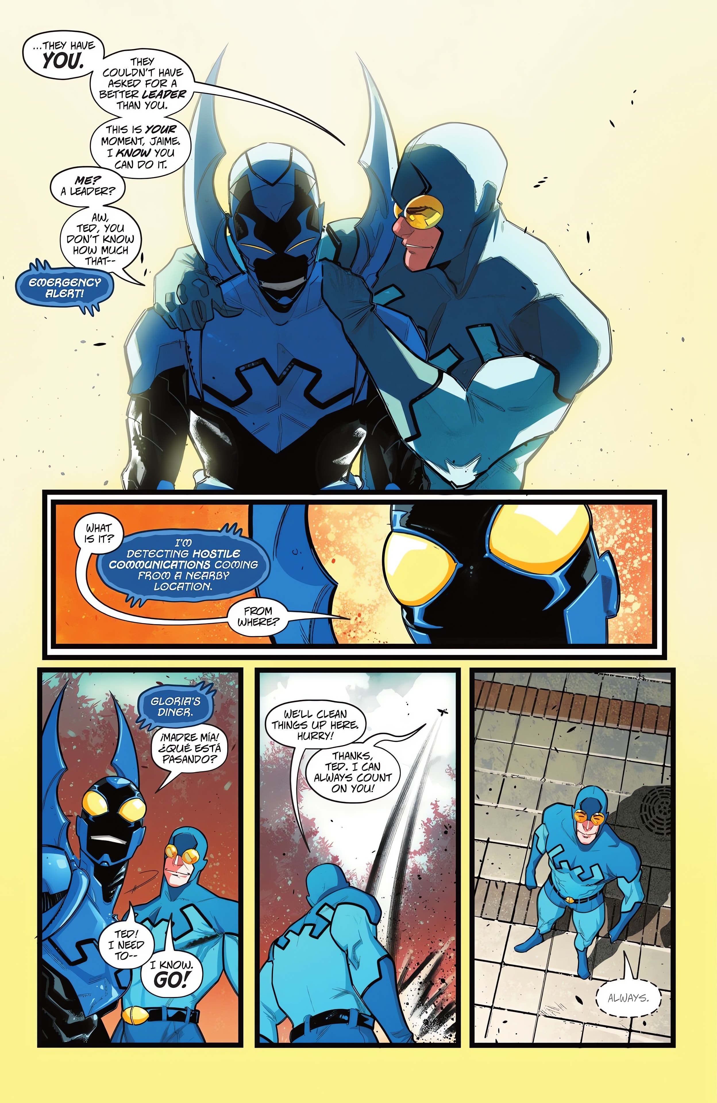 Read online Blue Beetle (2023) comic -  Issue #1 - 10