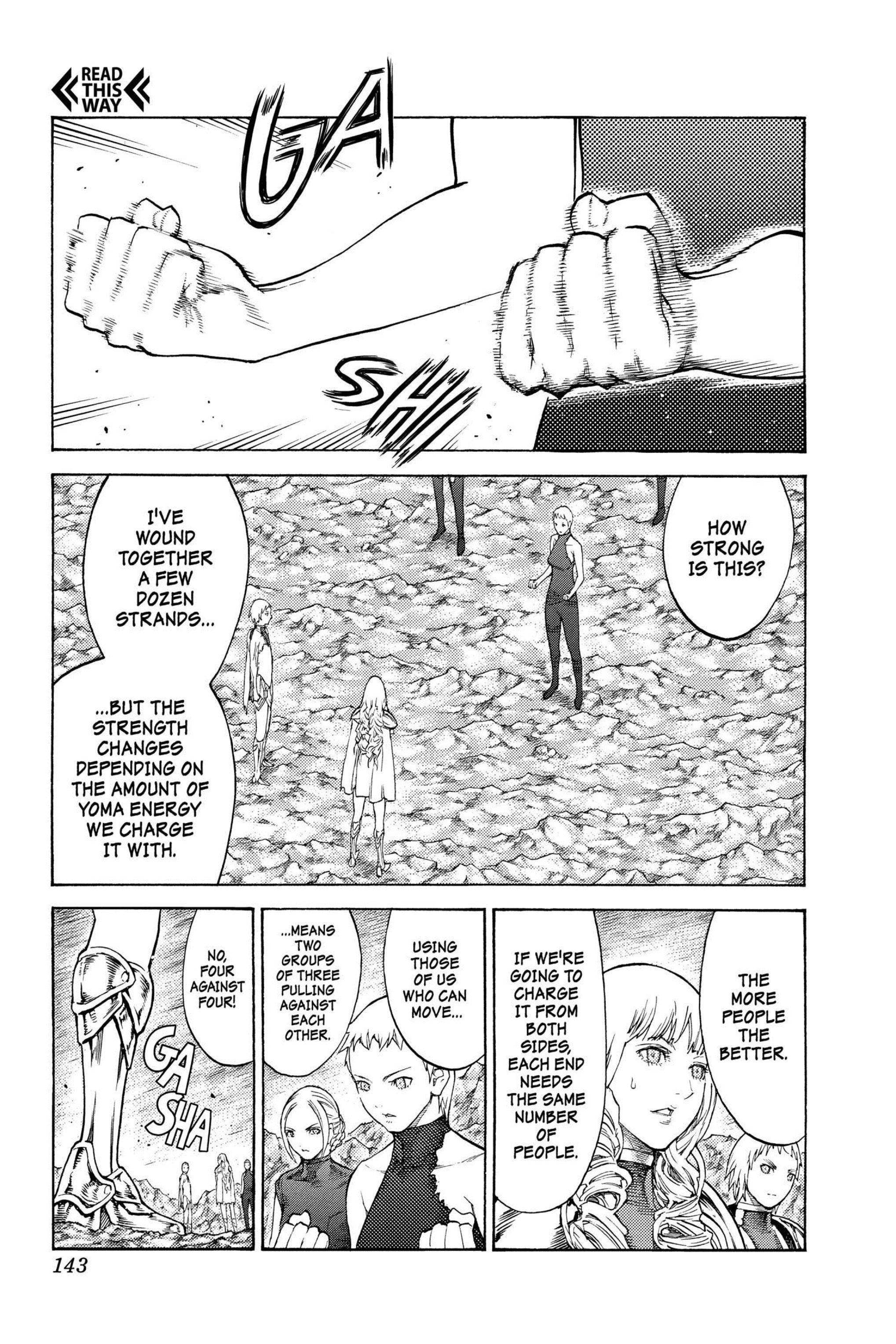 Read online Claymore comic -  Issue #22 - 111