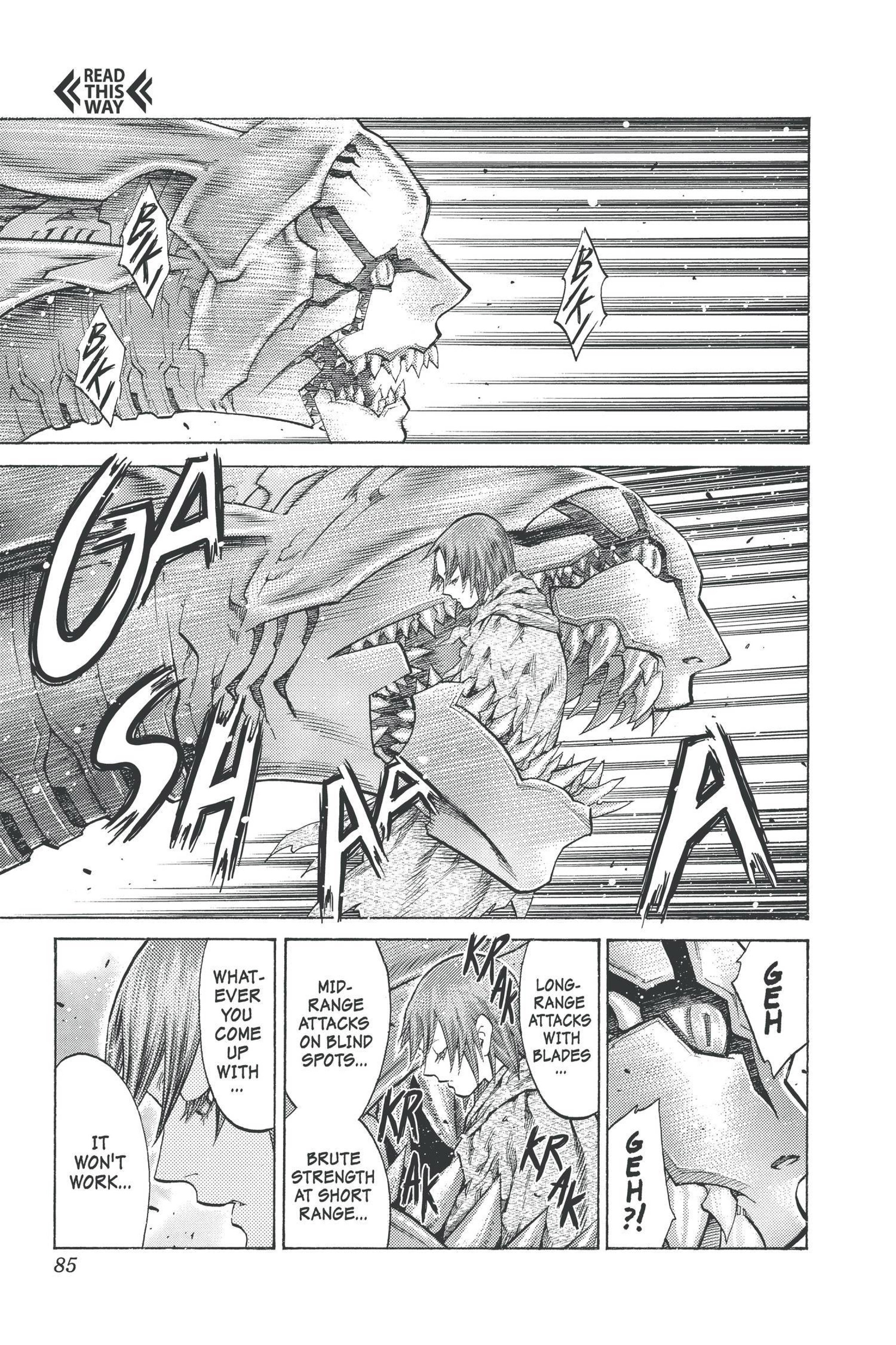 Read online Claymore comic -  Issue #18 - 77