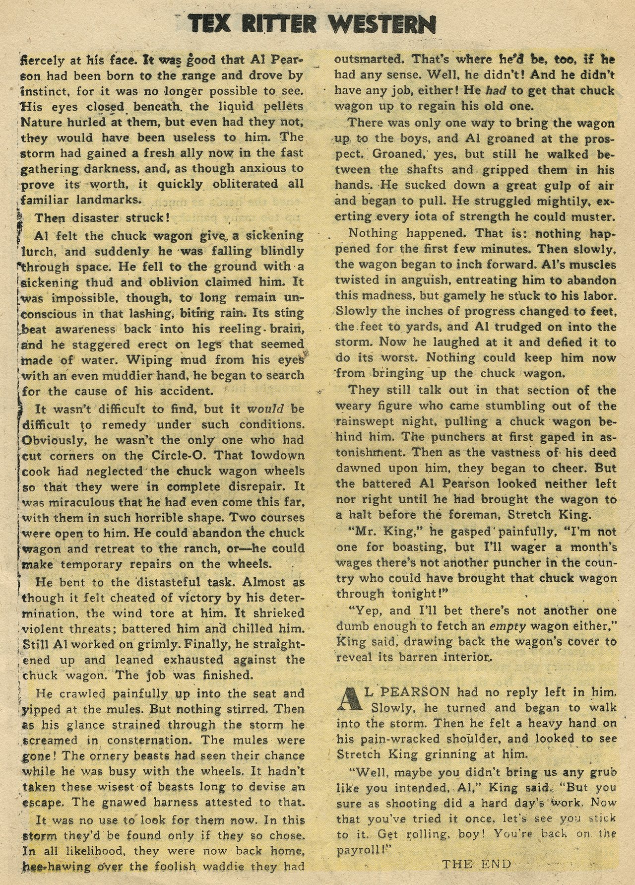 Read online Tex Ritter Western comic -  Issue #32 - 20